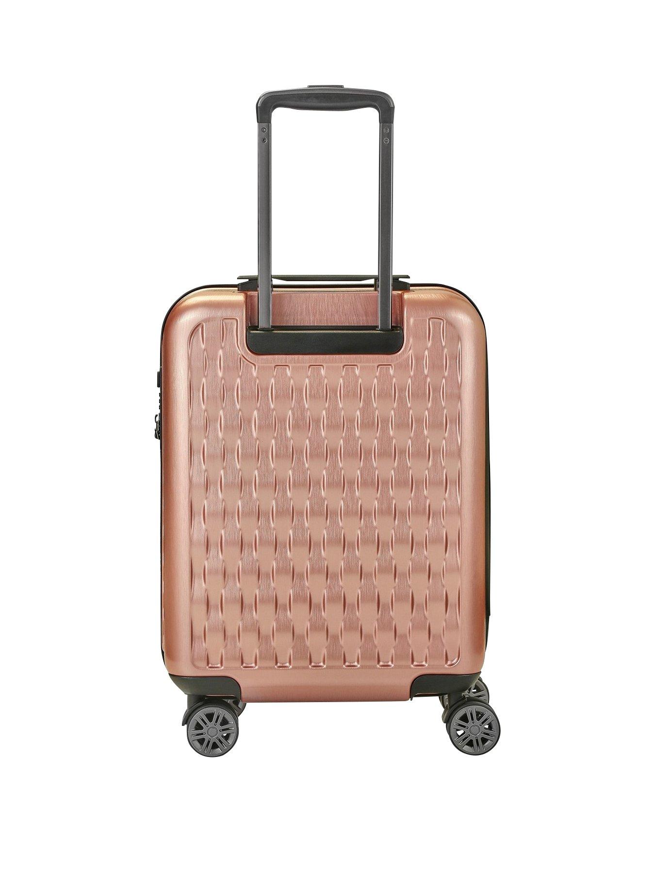 rock-luggage-allure-carry-on-8-wheel-suitcase-rose-pinkstillFront