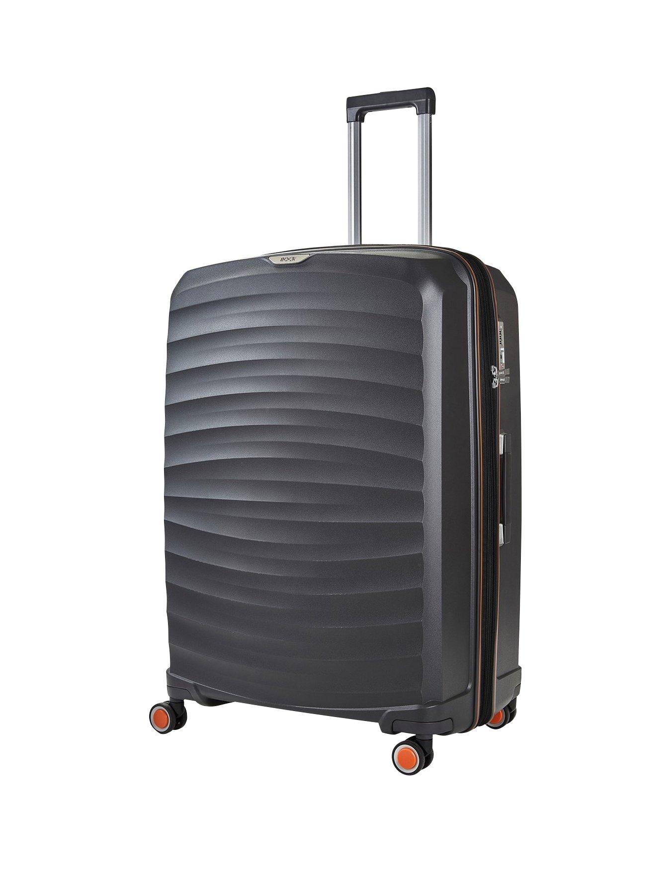 rock-luggage-sunwave-large-8-wheel-suitcase-charcoalfront