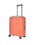 rock-luggage-sunwave-carry-on-8-wheel-suitcase-peachfront