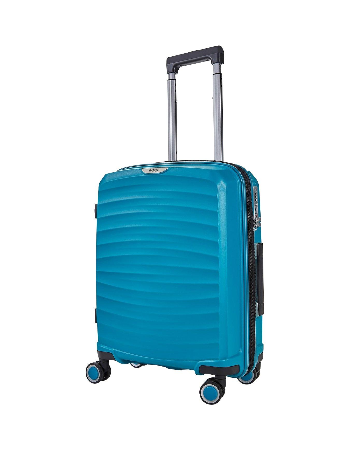 rock-luggage-sunwave-carry-on-8-wheel-suitcase-blue