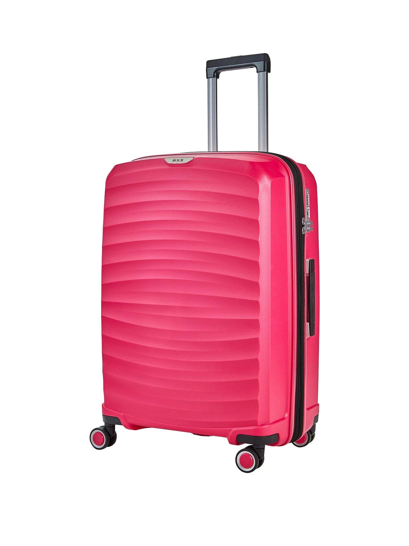 rock-luggage-sunwave-medium-8-wheel-suitcase-pinkfront