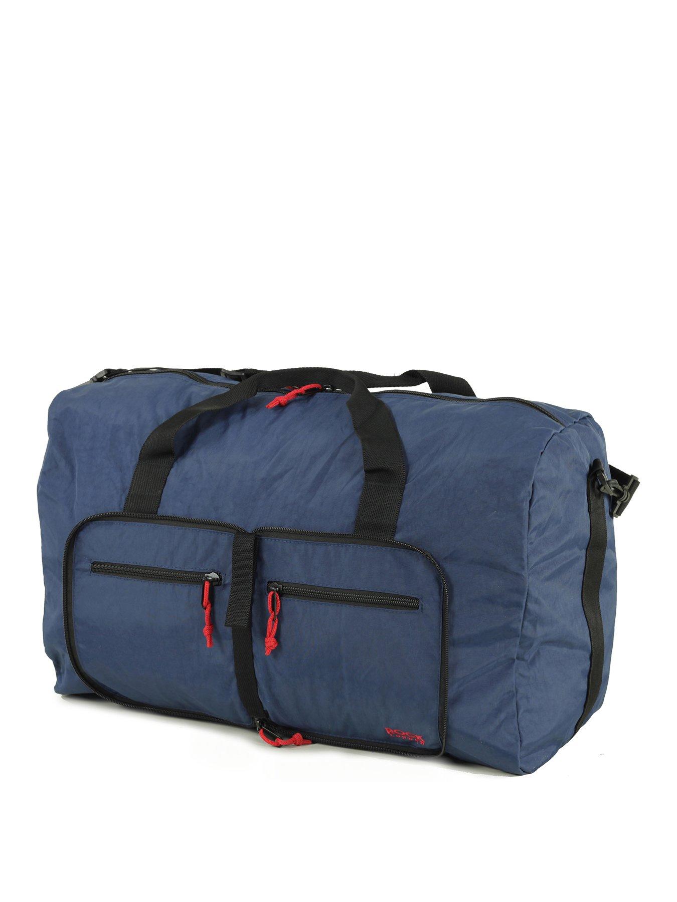 Image 1 of 2 of Rock Luggage Large Foldaway Holdall - Navy