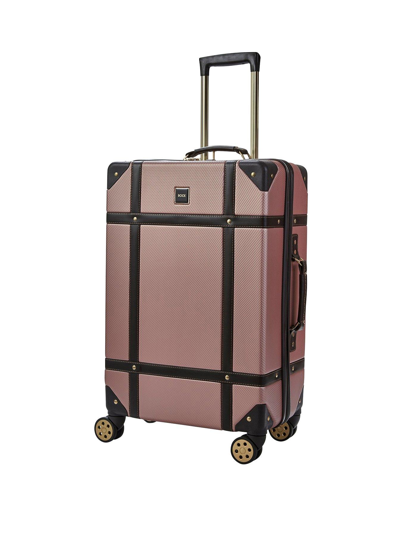 rock-luggage-vintage-medium-8-wheel-suitcase-rose-pinkfront