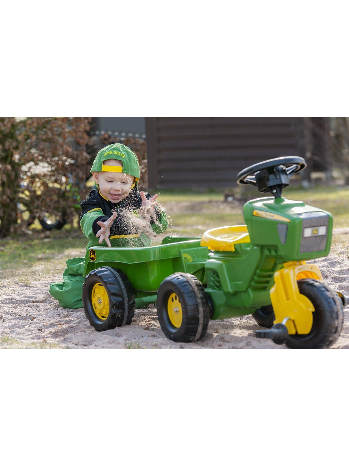 Image 5 of 5 of John Deere John Deere Trio Trac with Electronic Steering Wheel &amp; Trailer