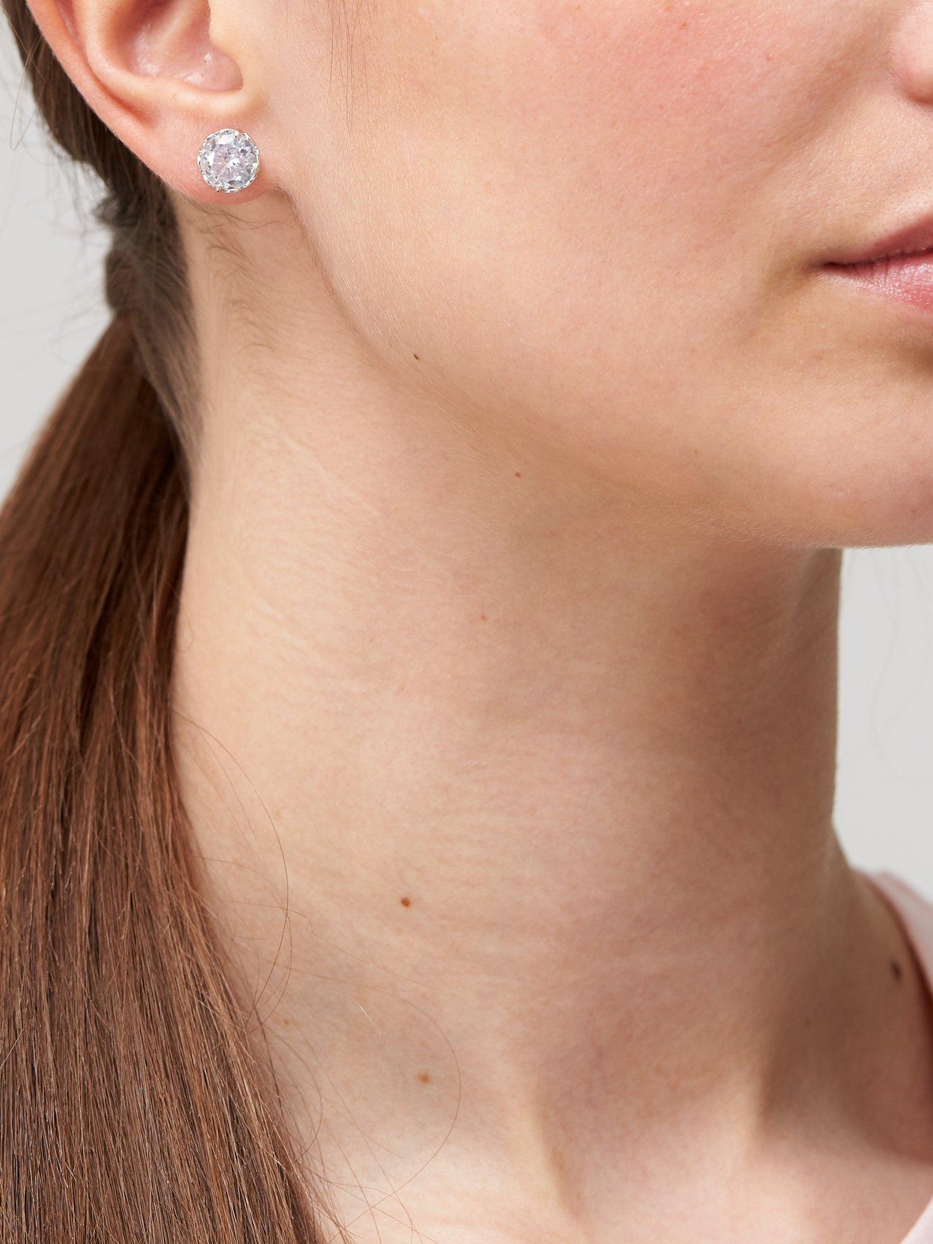 Kate spade silver earrings sale