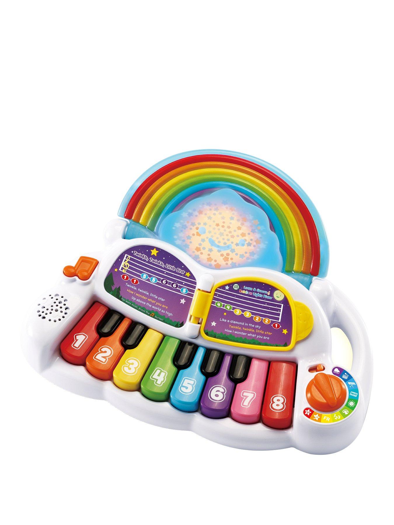 Image 1 of 7 of LeapFrog LeapFrog Learn &amp; Groove Rainbow Lights Piano