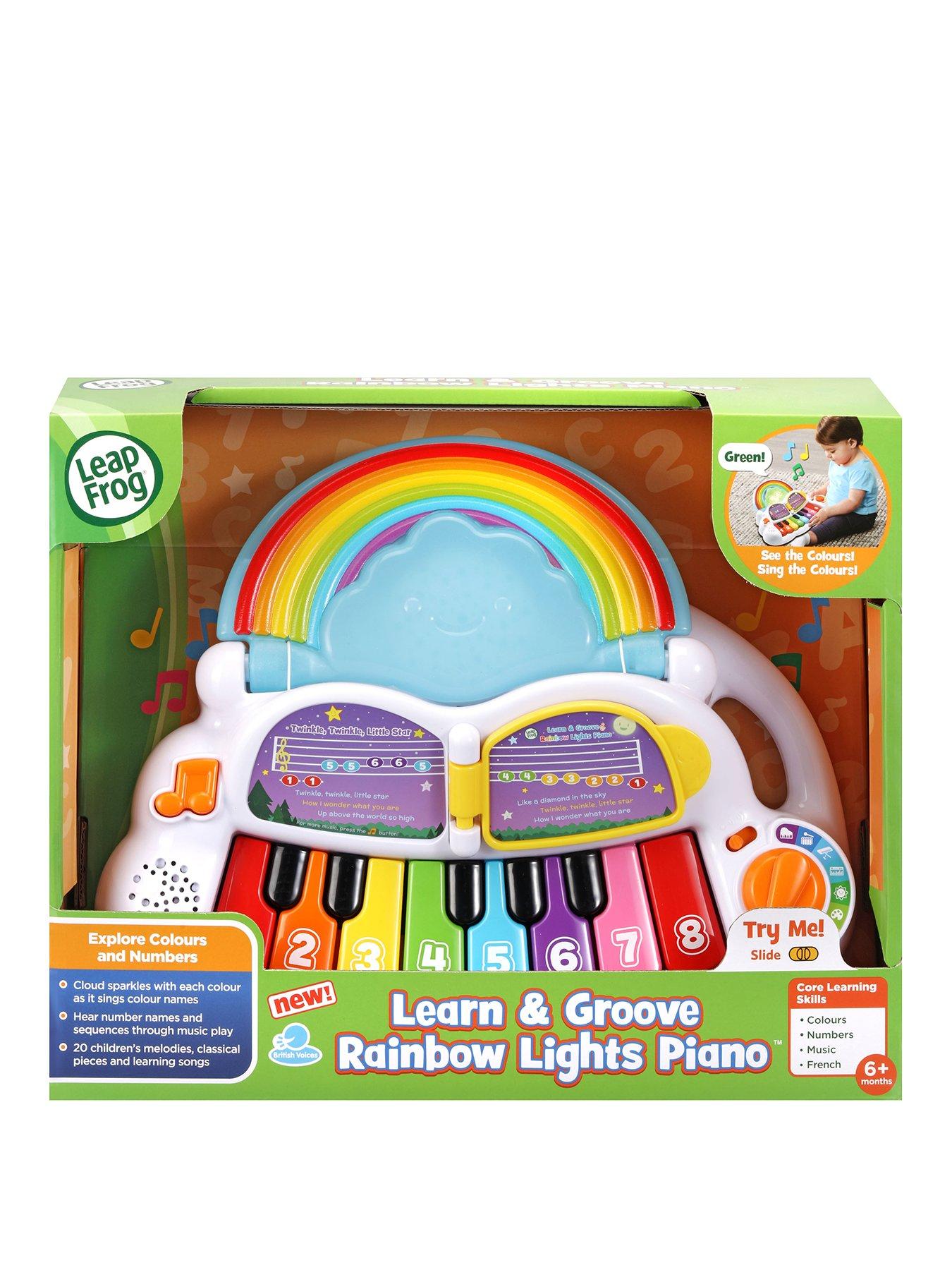 Image 2 of 7 of LeapFrog LeapFrog Learn &amp; Groove Rainbow Lights Piano