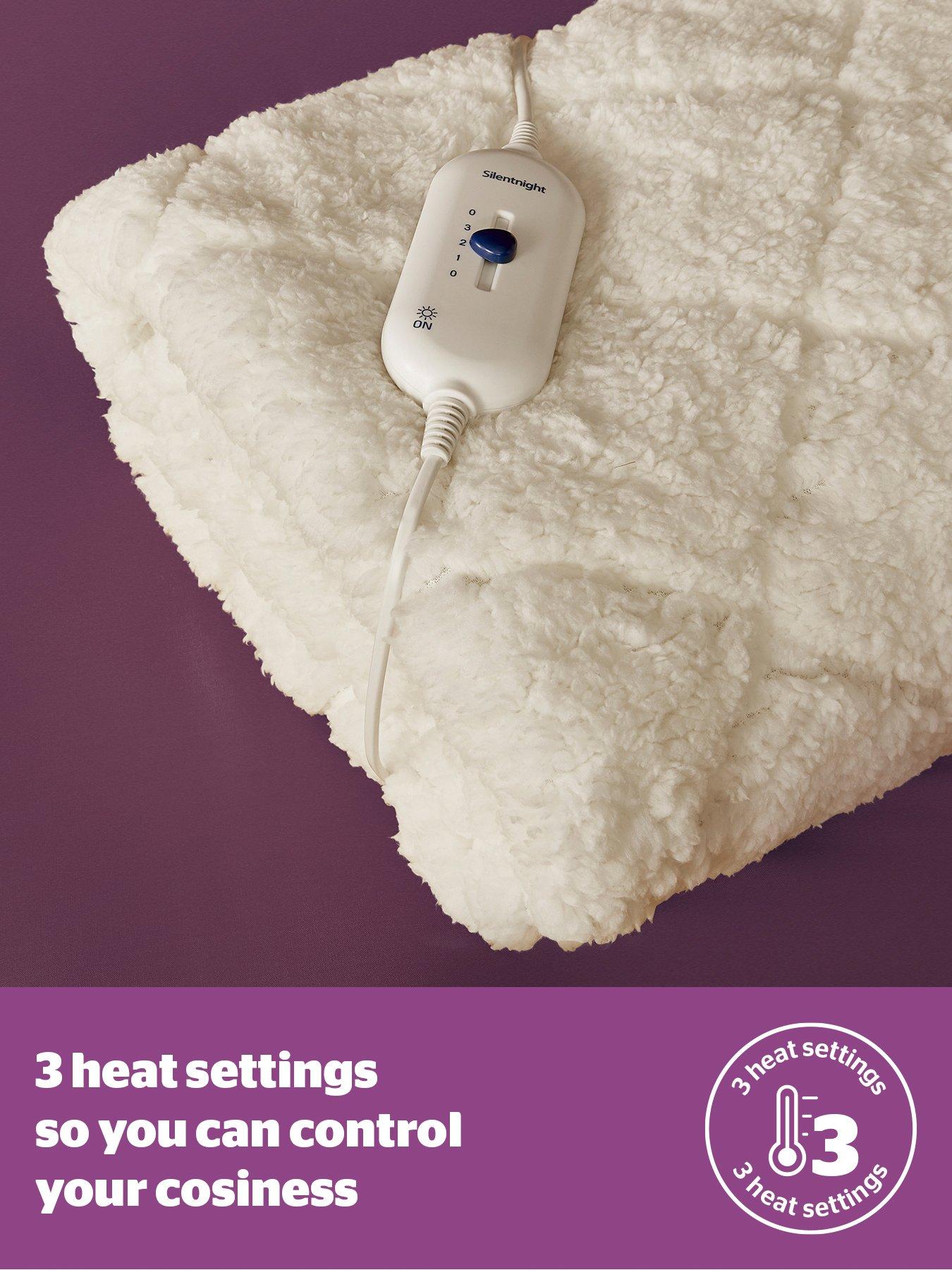 Image 3 of 6 of Silentnight Teddy Fleece Comfort Control Electric Blanket - 3 Heat Settings
