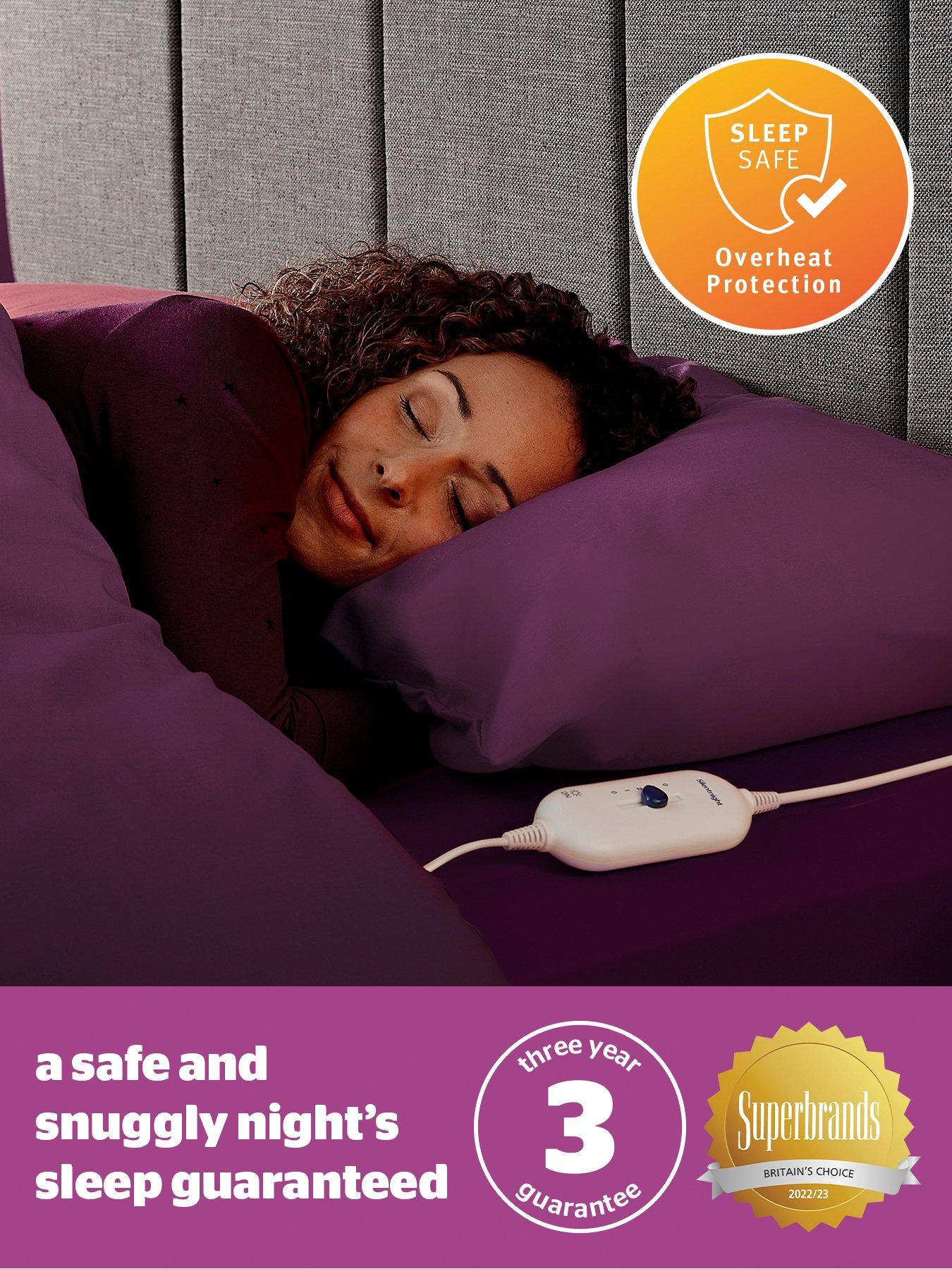 Image 5 of 6 of Silentnight Teddy Fleece Comfort Control Electric Blanket - 3 Heat Settings