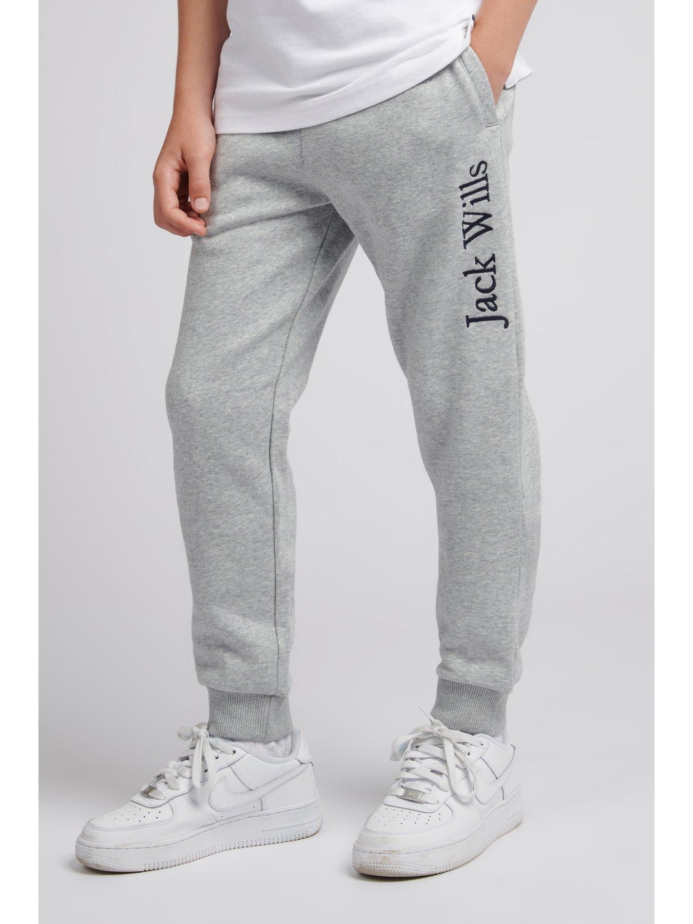 Boys Joggers Grey Marl