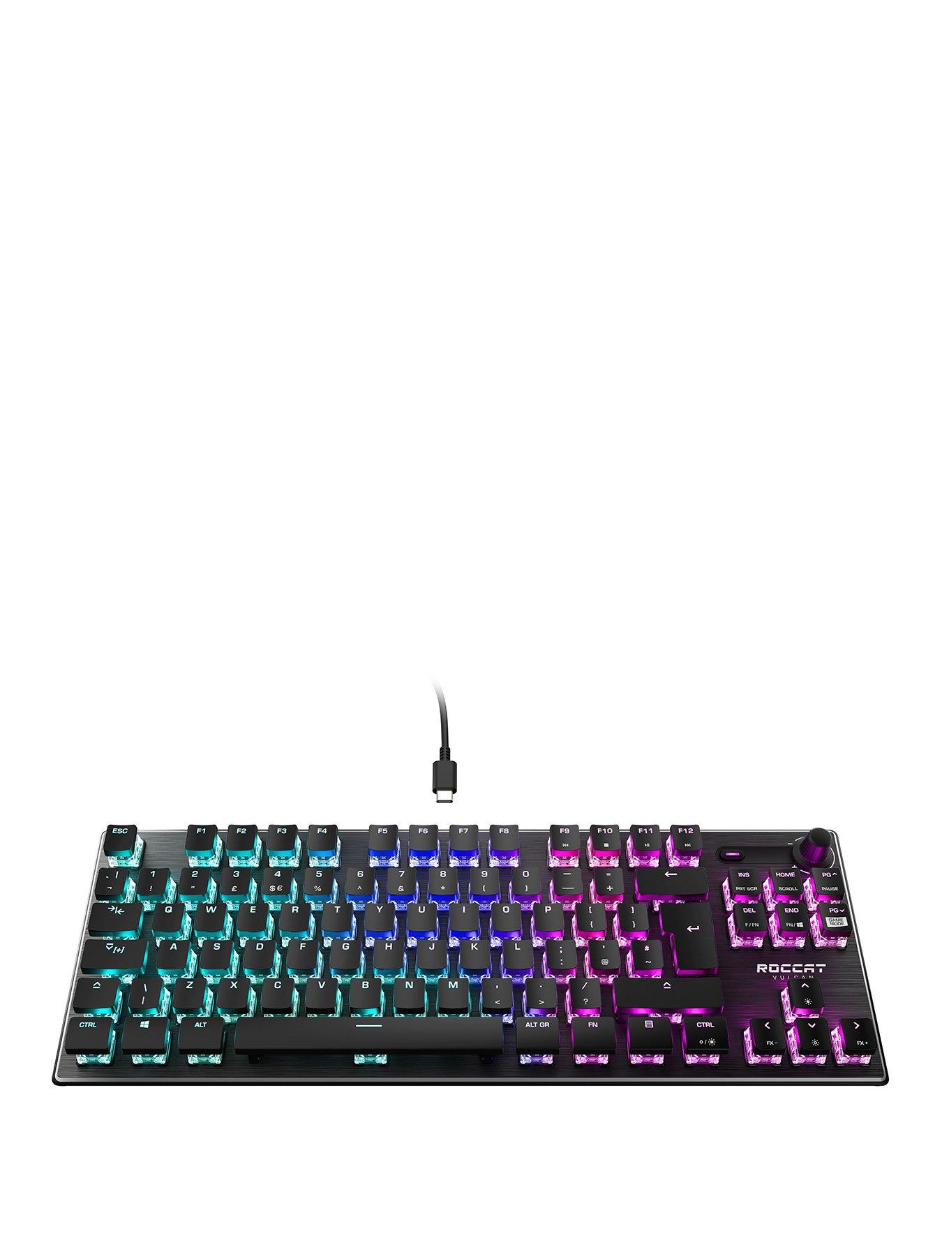 roccat-vulcan-tkl-aimo-mechanical-gaming-keyboard-linear-switch-uk-layoutstillFront