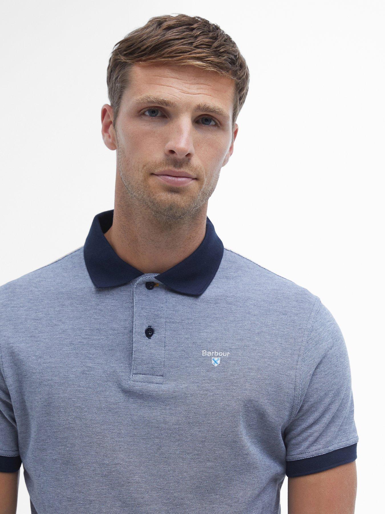 barbour-sports-mix-polo-shirt-blueoutfit