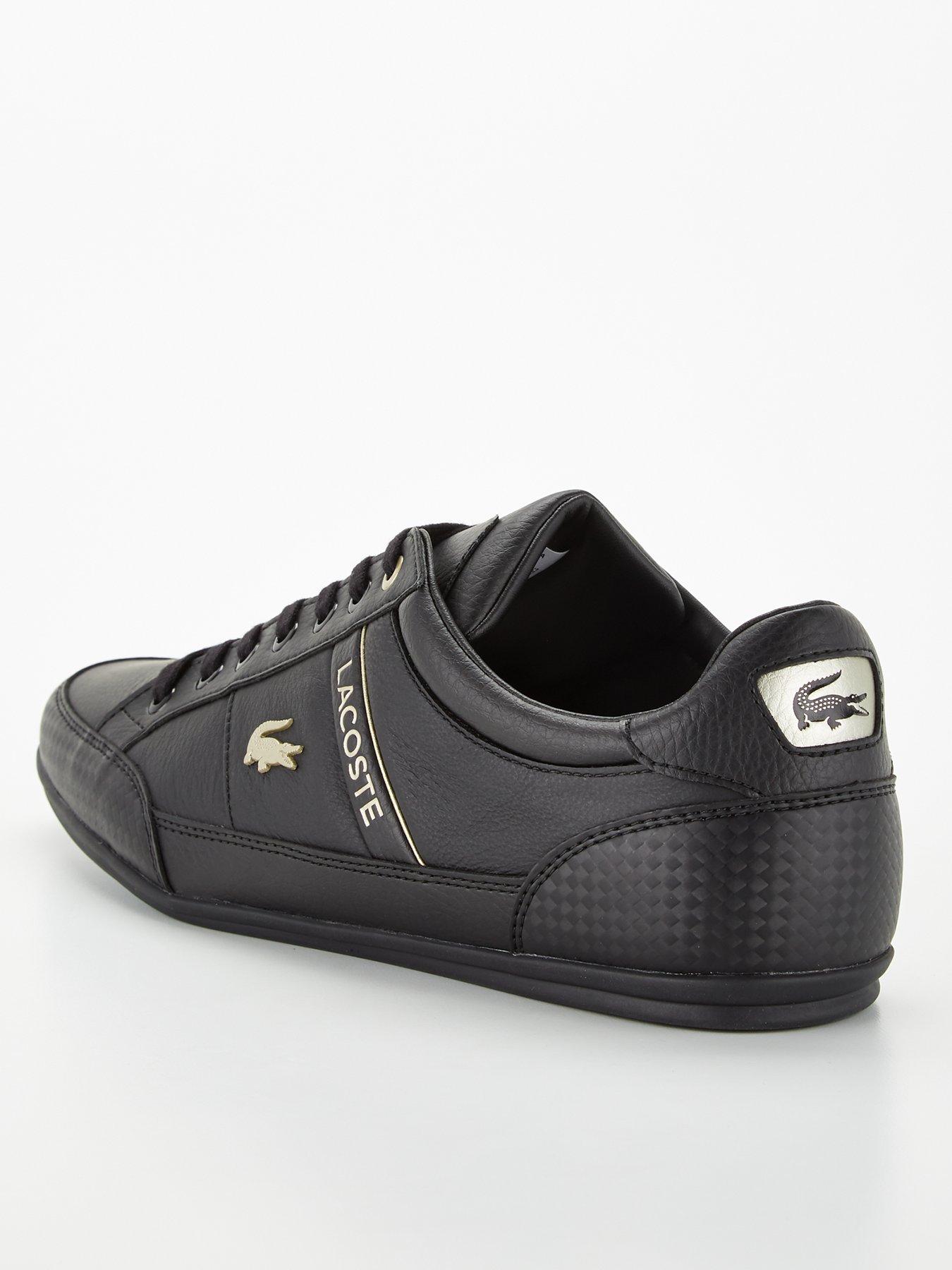 lacoste-chaymon-leather-trainers-blackstillFront