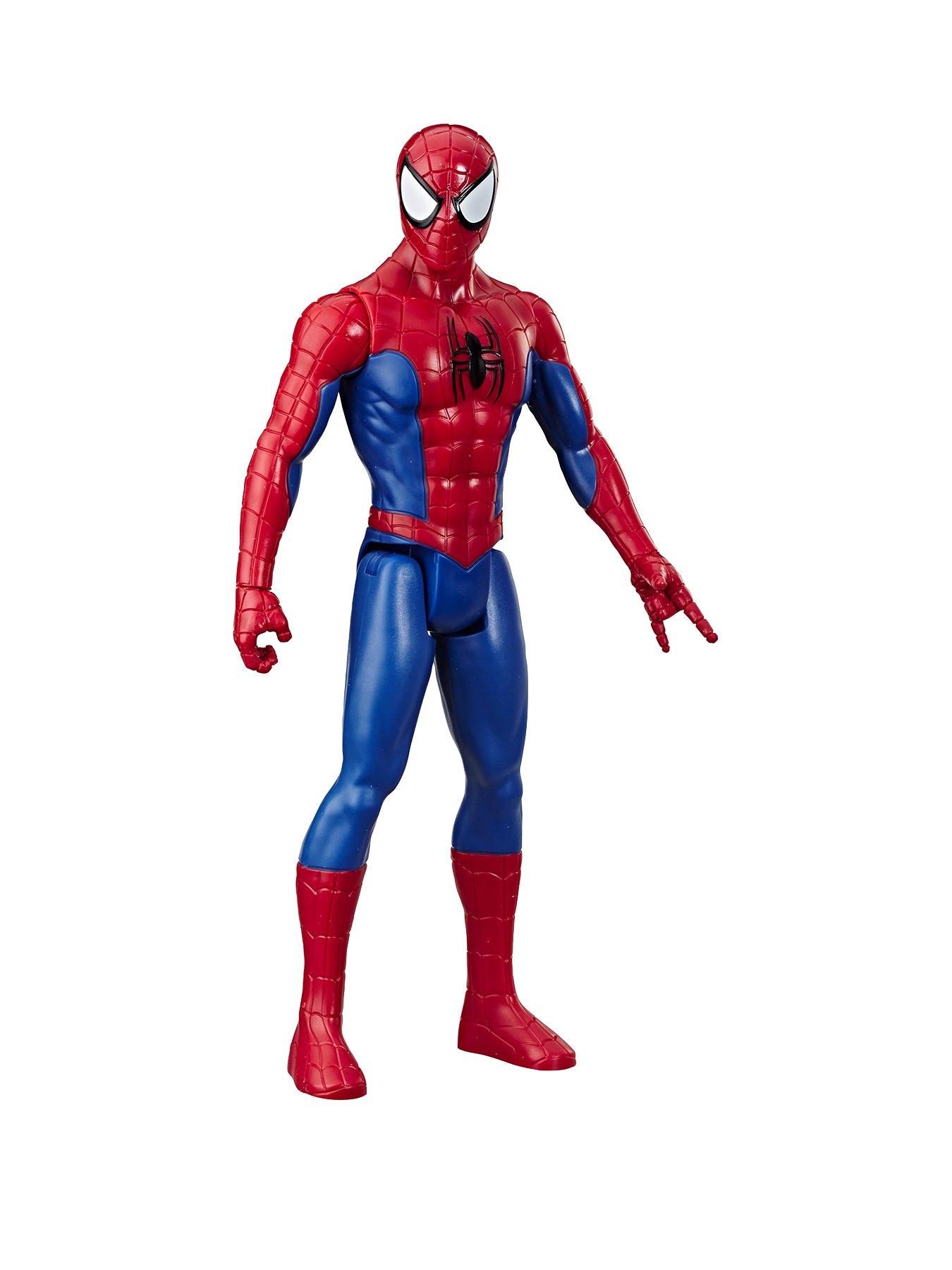 Marvel Marvel Spider-Man Titan Hero Series Spider-Man 30-cm-Scale Super Hero Action Figure Toy with Titan Hero FX Port