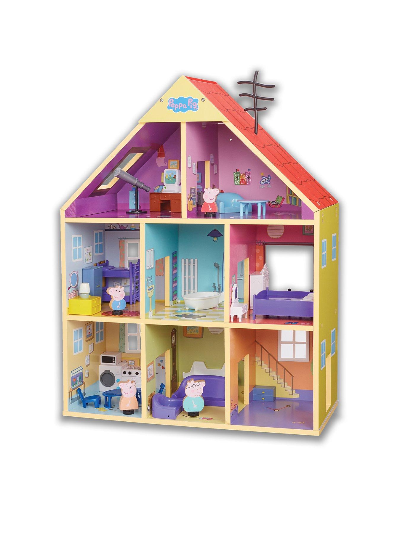Image 1 of 6 of Peppa Pig Peppa'S Wooden Playhouse
