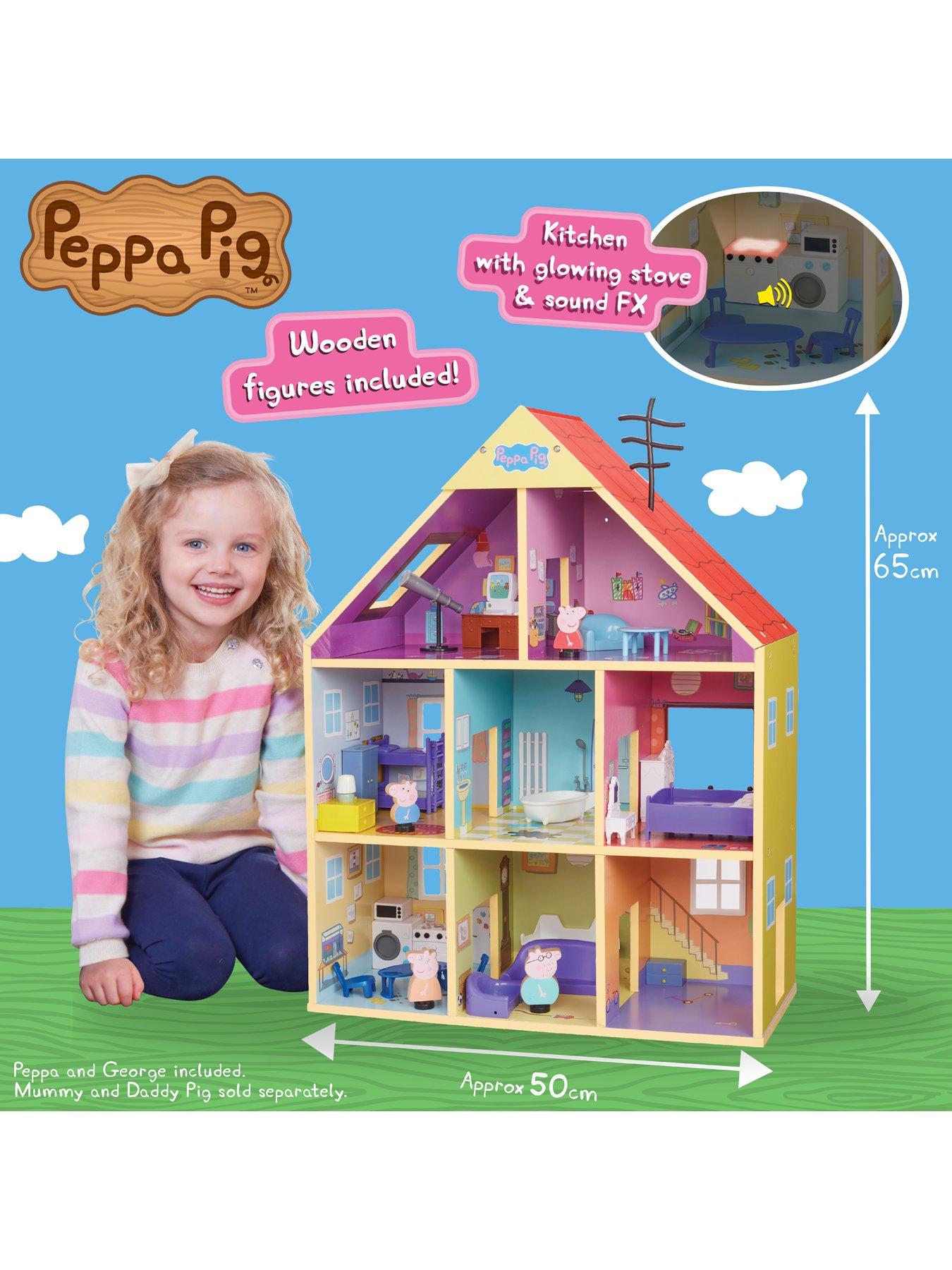 Image 3 of 6 of Peppa Pig Peppa'S Wooden Playhouse