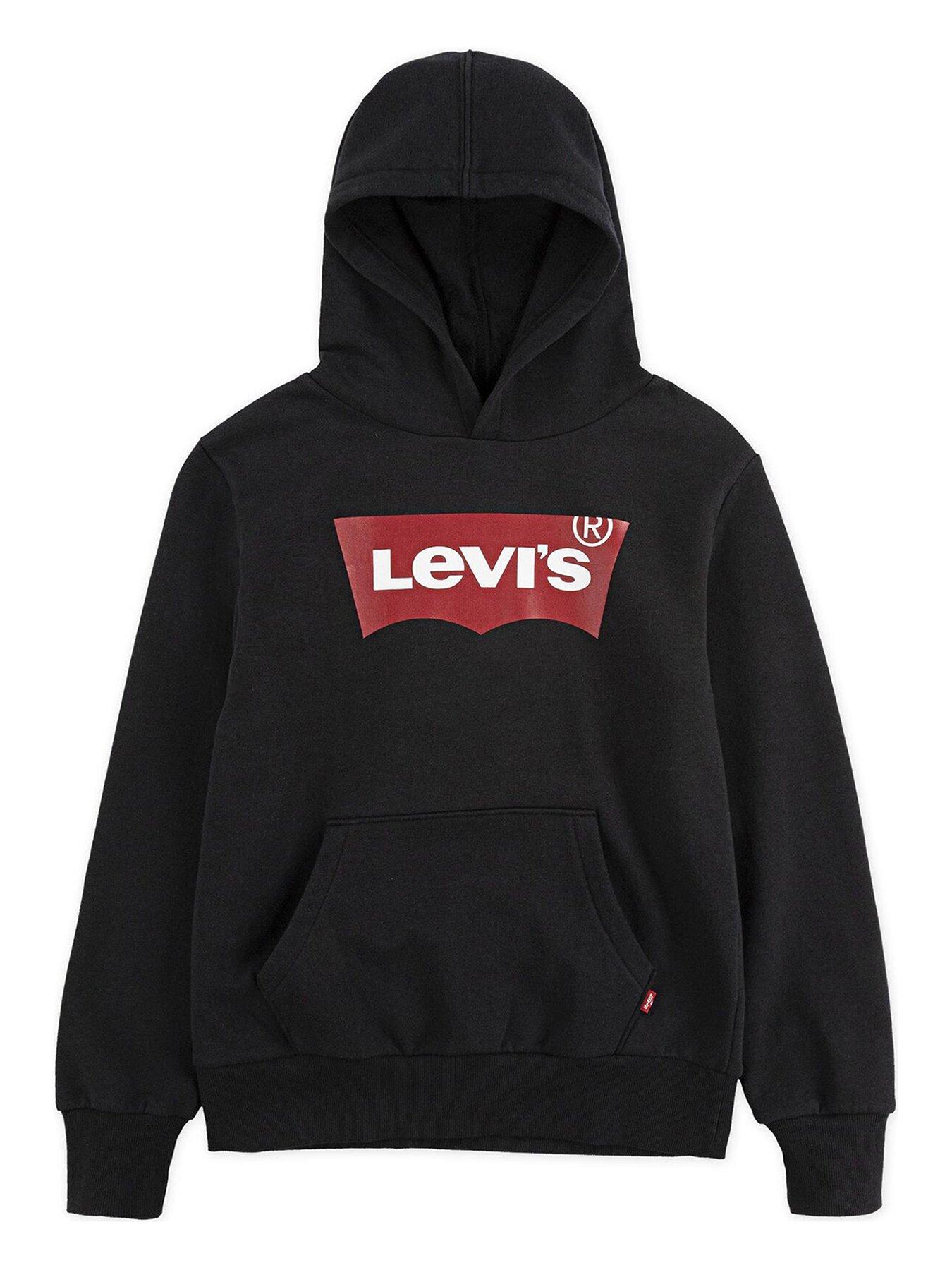 Levi s Boys Classic Batwing Hoodie Black Very Ireland