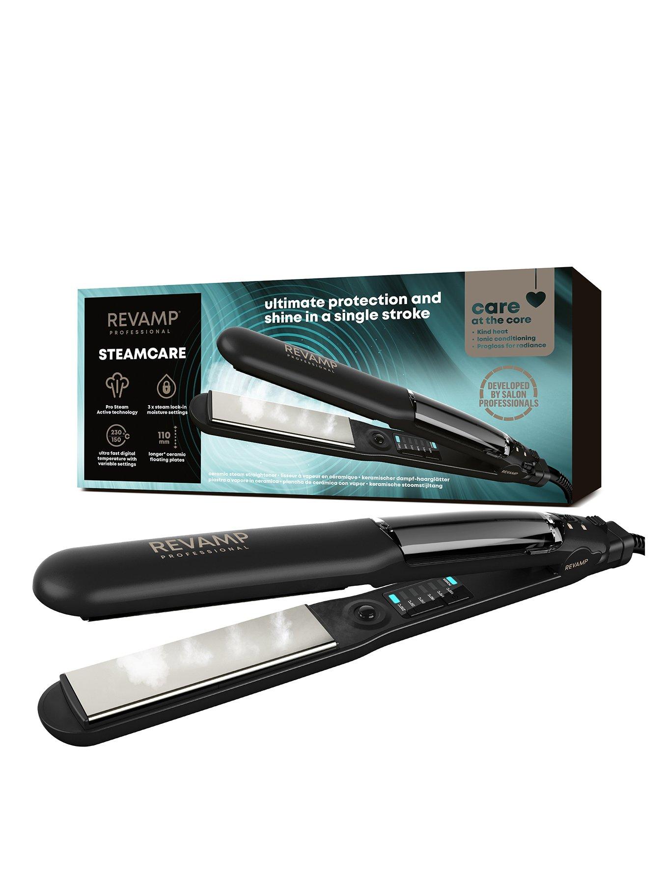 Revamp Steamcare Ceramic Hair Straightener