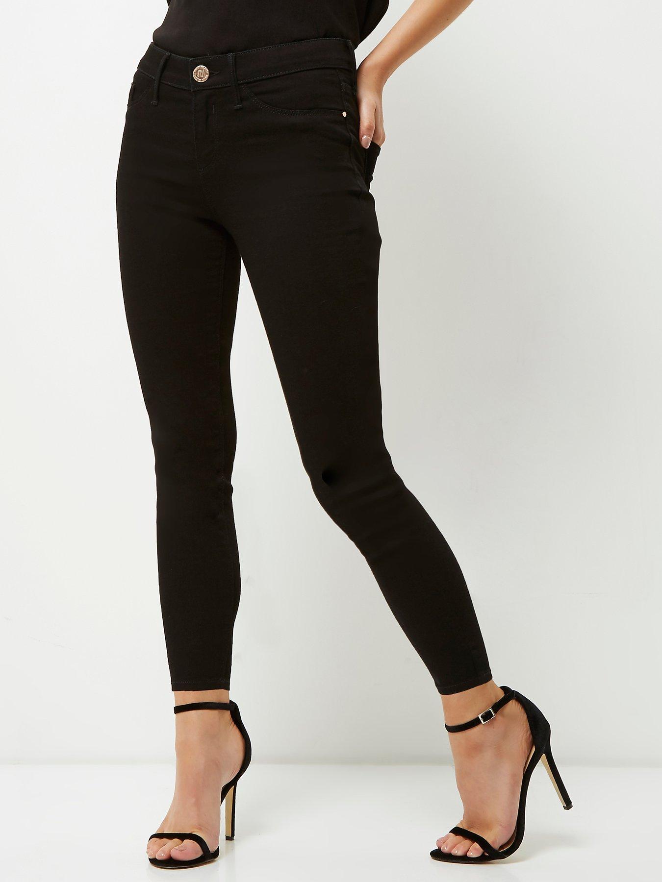 Black jeggings river discount island