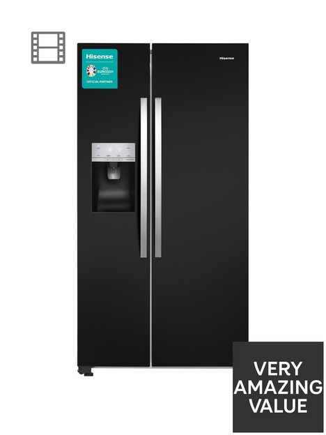 hisense-rs694n4ibf-91cm-wide-total-no-frost-american-style-fridge-freezer-black-look