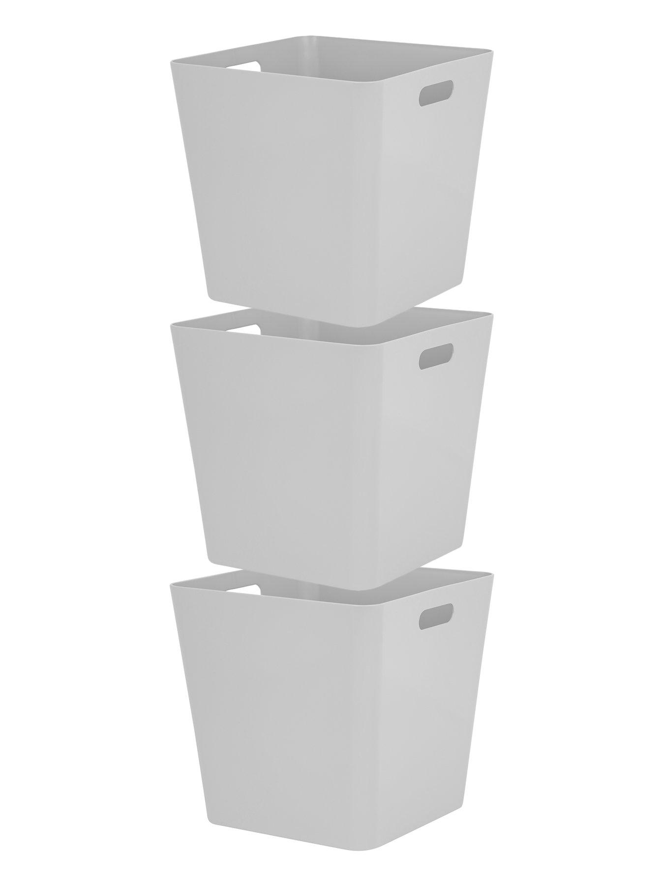 Image 5 of 6 of Wham Set of 3 Studio Cube Storage Baskets