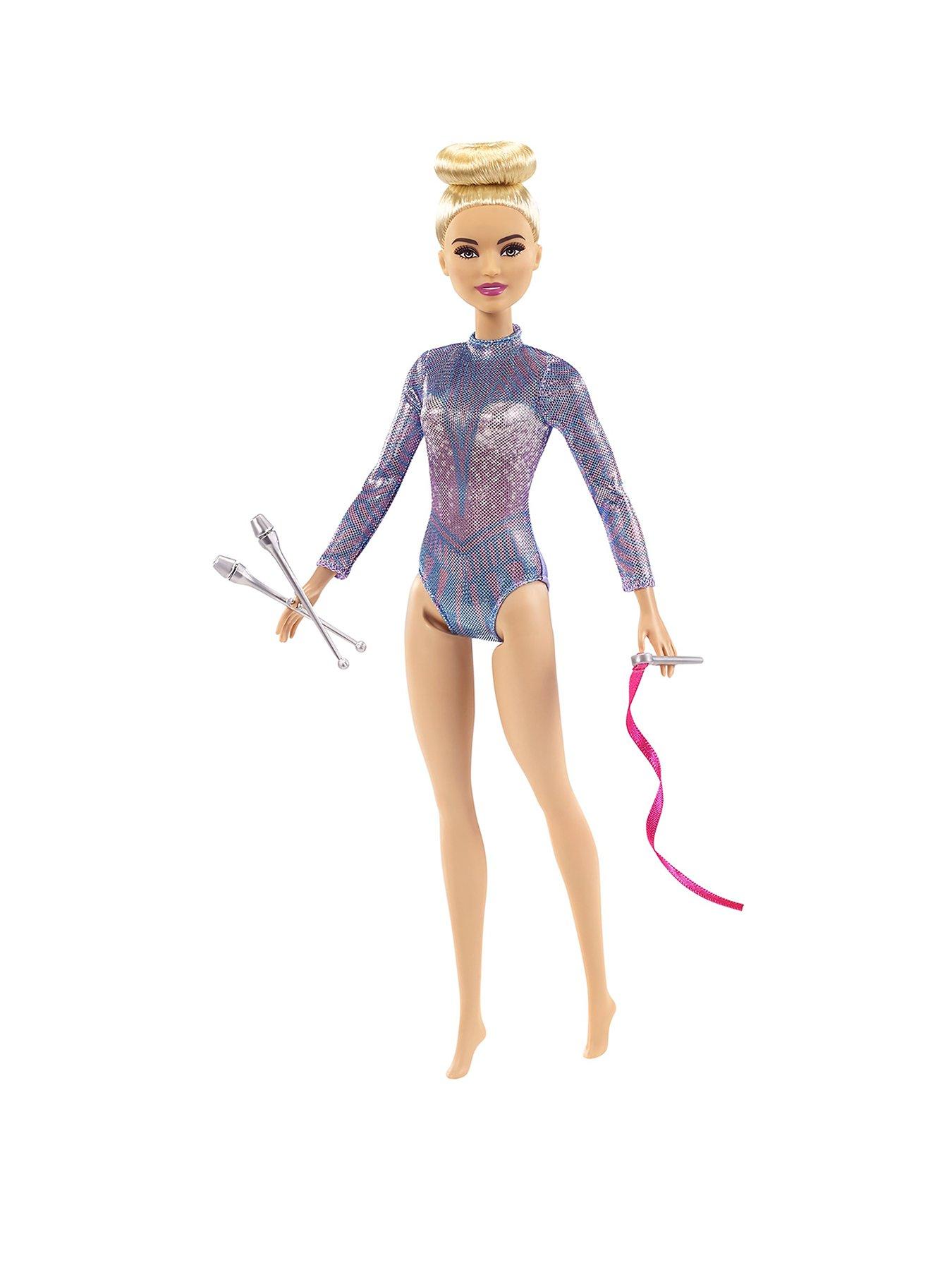  Barbie Dreamtopia Doll, Twinkle Lights Posable Ballerina with 5  Light-Up Shows, Sparkly Purple Tutu, Black Hair & Tiara : Toys & Games