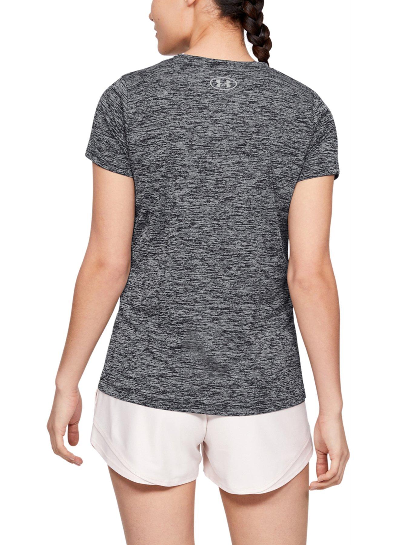 under-armour-womens-tech-short-sleeve-crew-neck-twist-blackmultistillFront