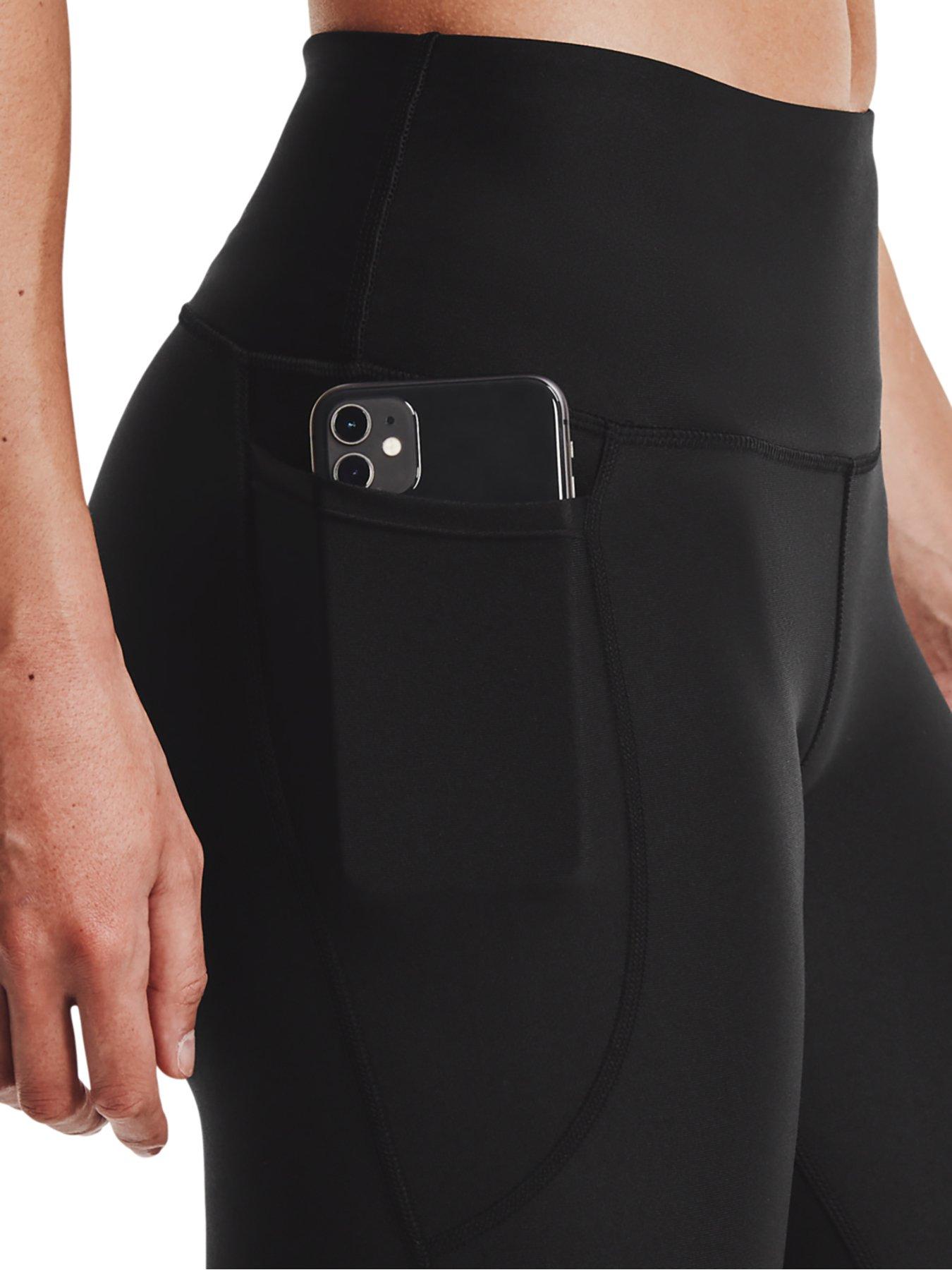 Image 4 of 4 of UNDER ARMOUR Women's High Ankle Legging - Black