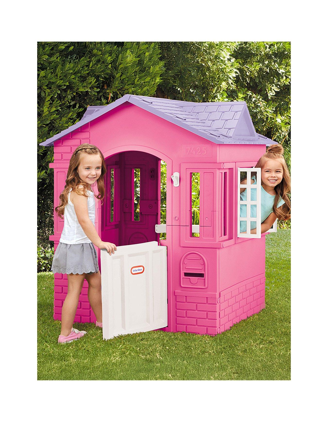 Image 1 of 7 of Little Tikes Cape Cottage Playhouse - Pink