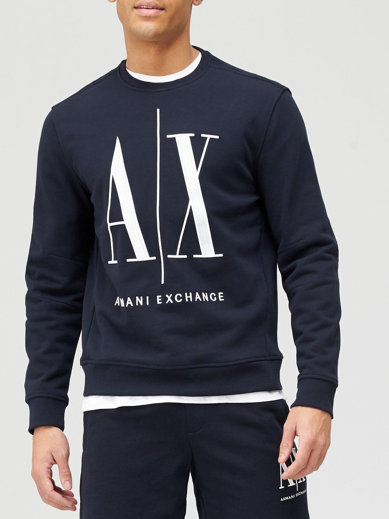 Blue Armani exchange Hoodies sweatshirts Men Very Ireland