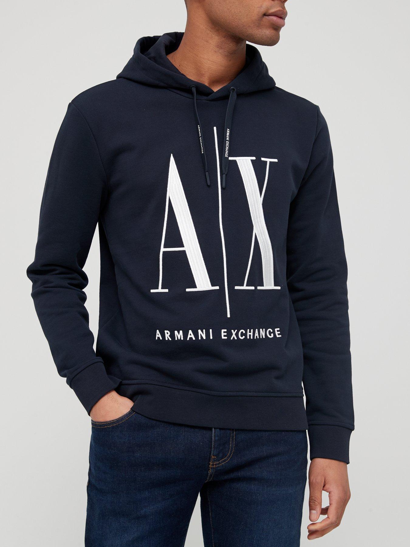 Blue | Armani exchange | Hoodies & sweatshirts | Men | Very Ireland