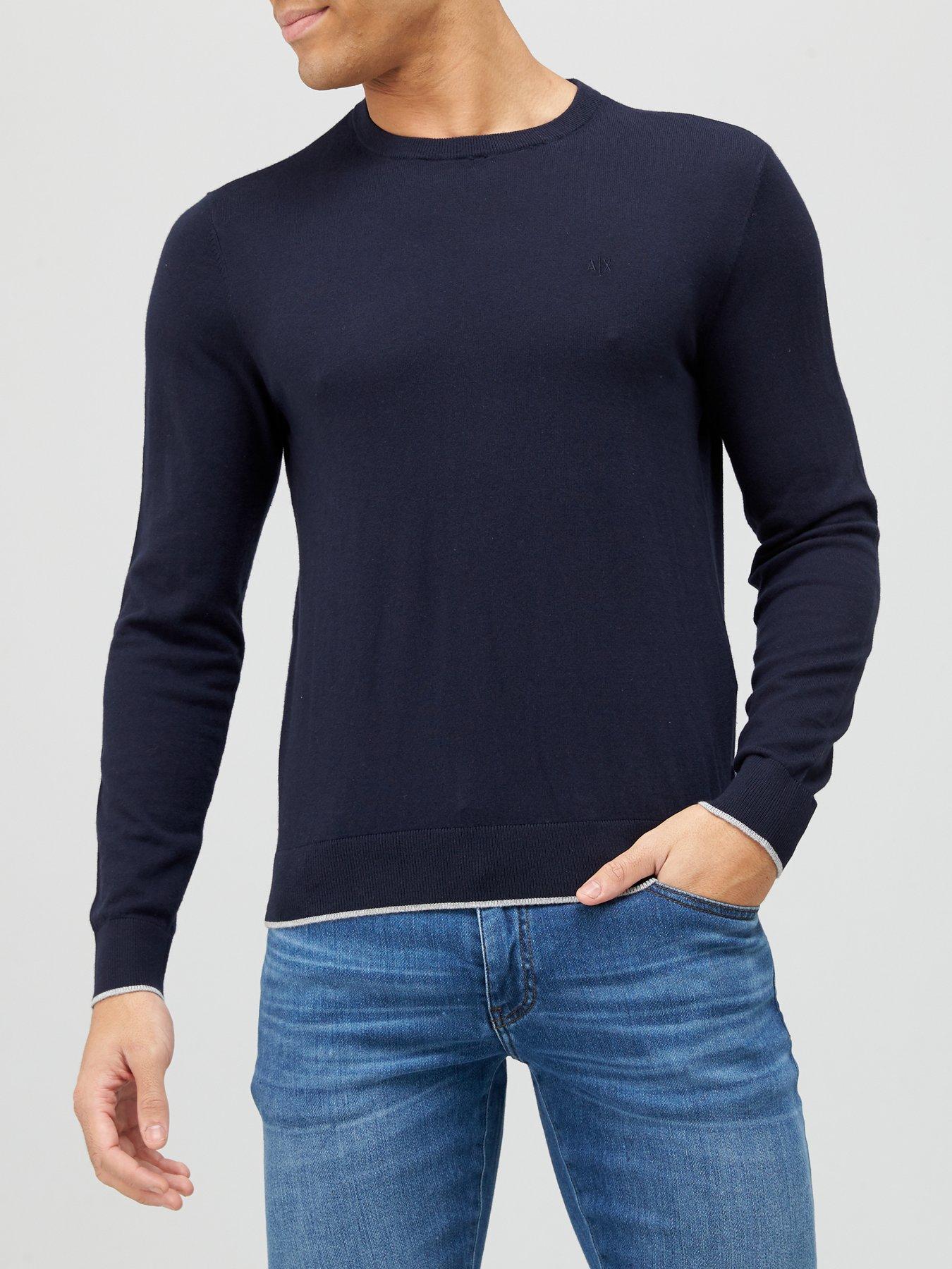 armani-exchange-classic-knitted-jumper-navy