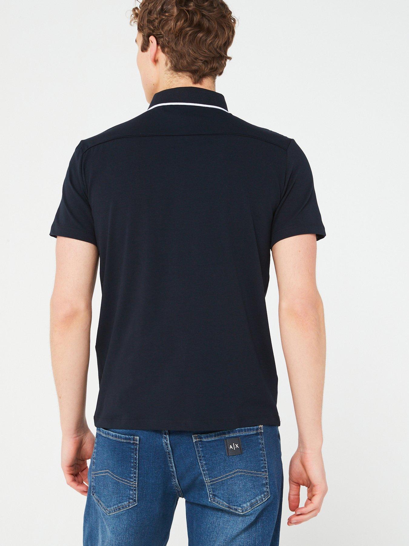 armani-exchange-armani-exchange-slim-fit-polo-shirt-navystillFront