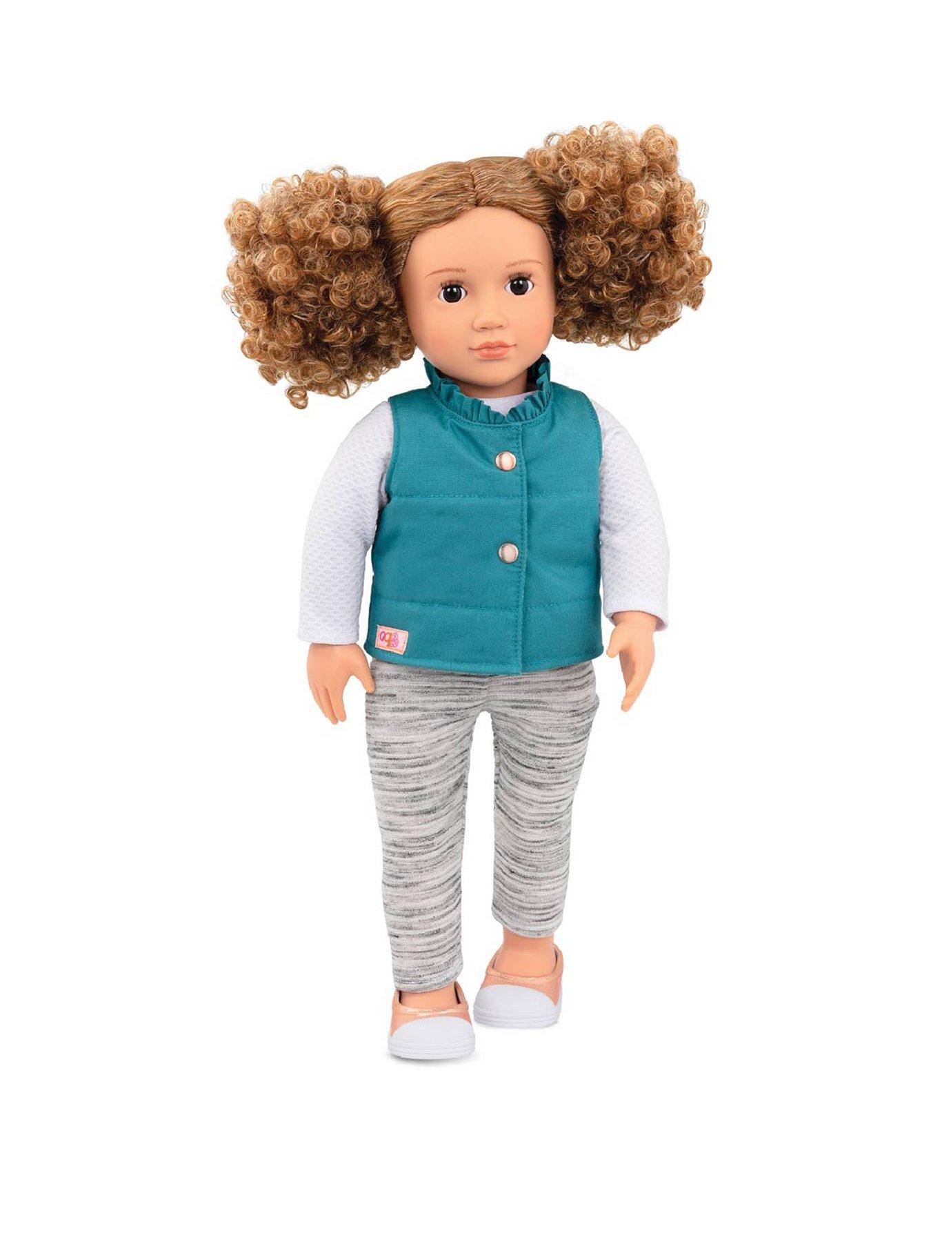 Our generation curly hair hot sale doll