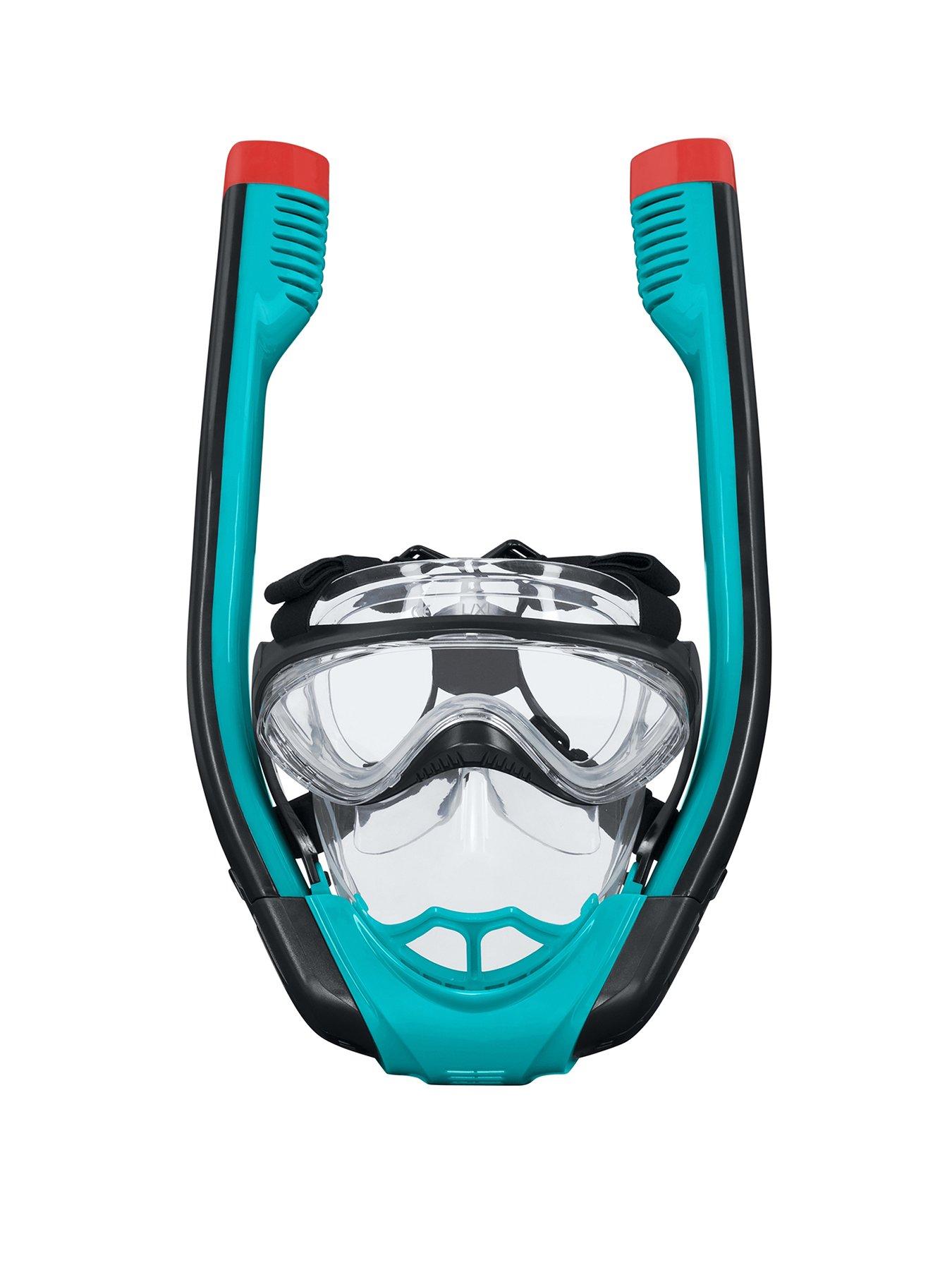 Image 1 of 6 of Bestway Hydro-Pro SeaClear Flowtech Snorkeling Mask L/XL