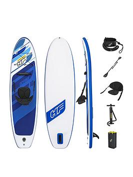bestway-hydro-forcenbspsupnbspoceana-convertible-stand-up-paddle-board-set-with-hand-pump-and-travel-bag-10ft