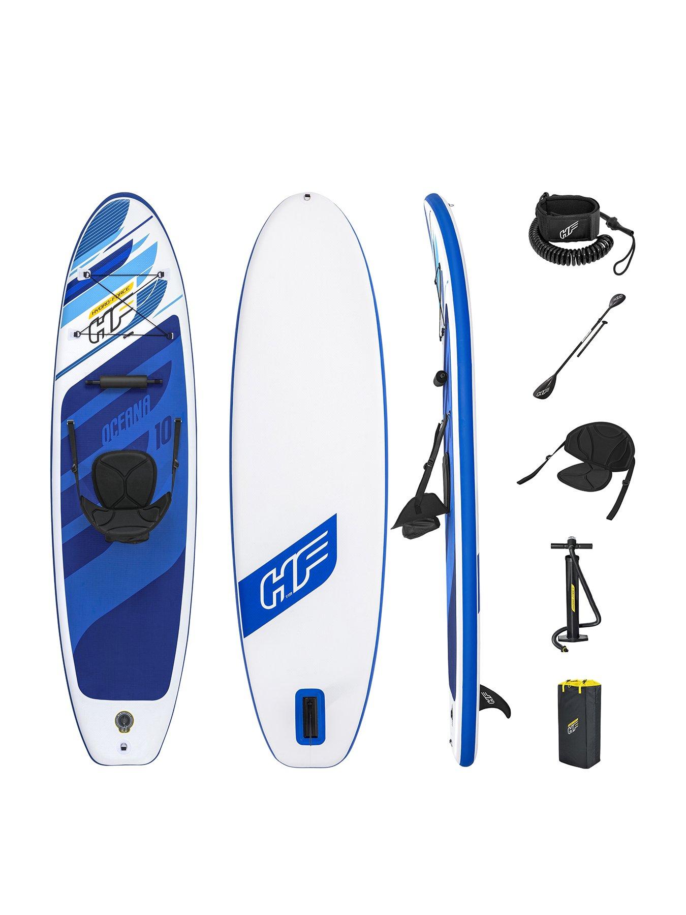 Image 1 of 7 of Bestway Hydro-Force&nbsp;SUP&nbsp;Oceana Convertible Stand Up Paddle Board Set with Hand Pump and Travel Bag (10ft)