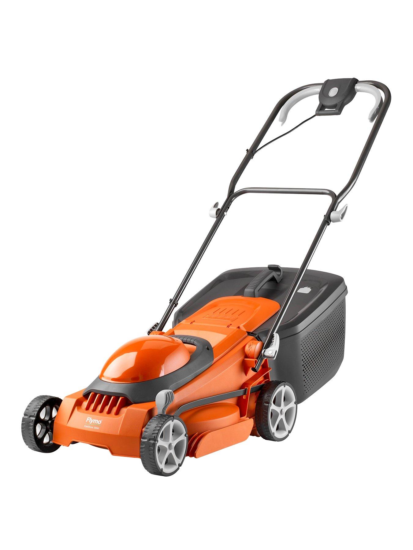 Flymo self deals propelled petrol lawnmower