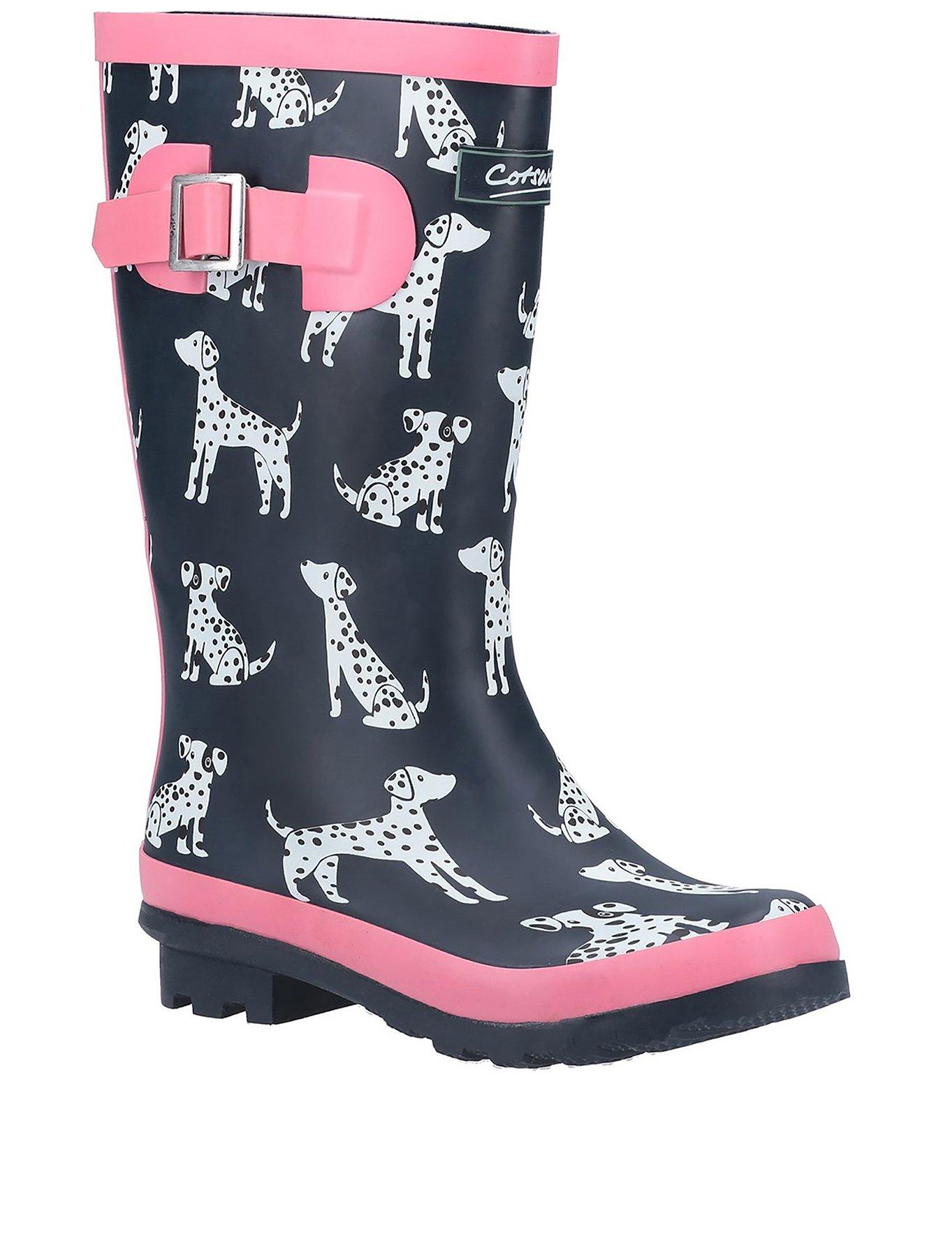 cotswold-spot-dog-wellington-boot-navy