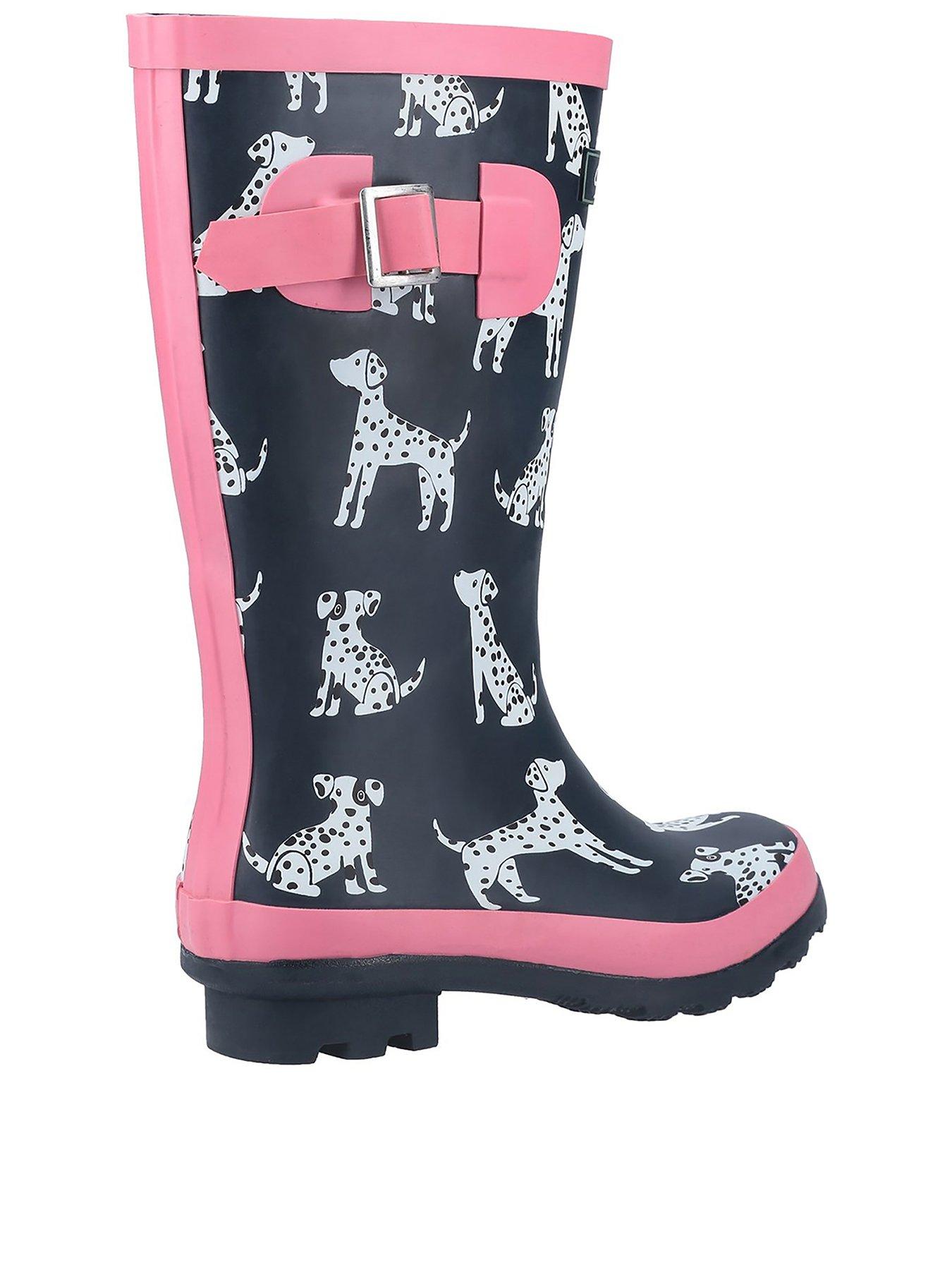 cotswold-spot-dog-wellington-boot-navystillFront