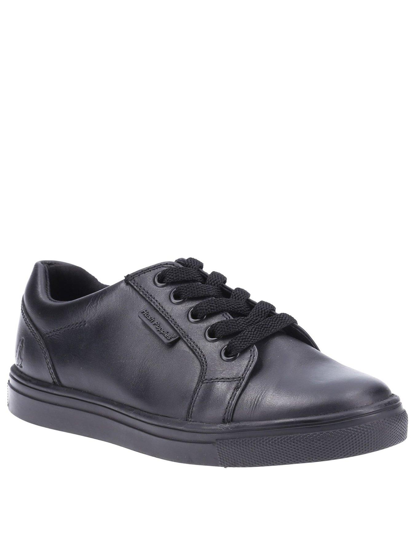 hush-puppies-sam-back-to-schoolnbsplace-trainers-black