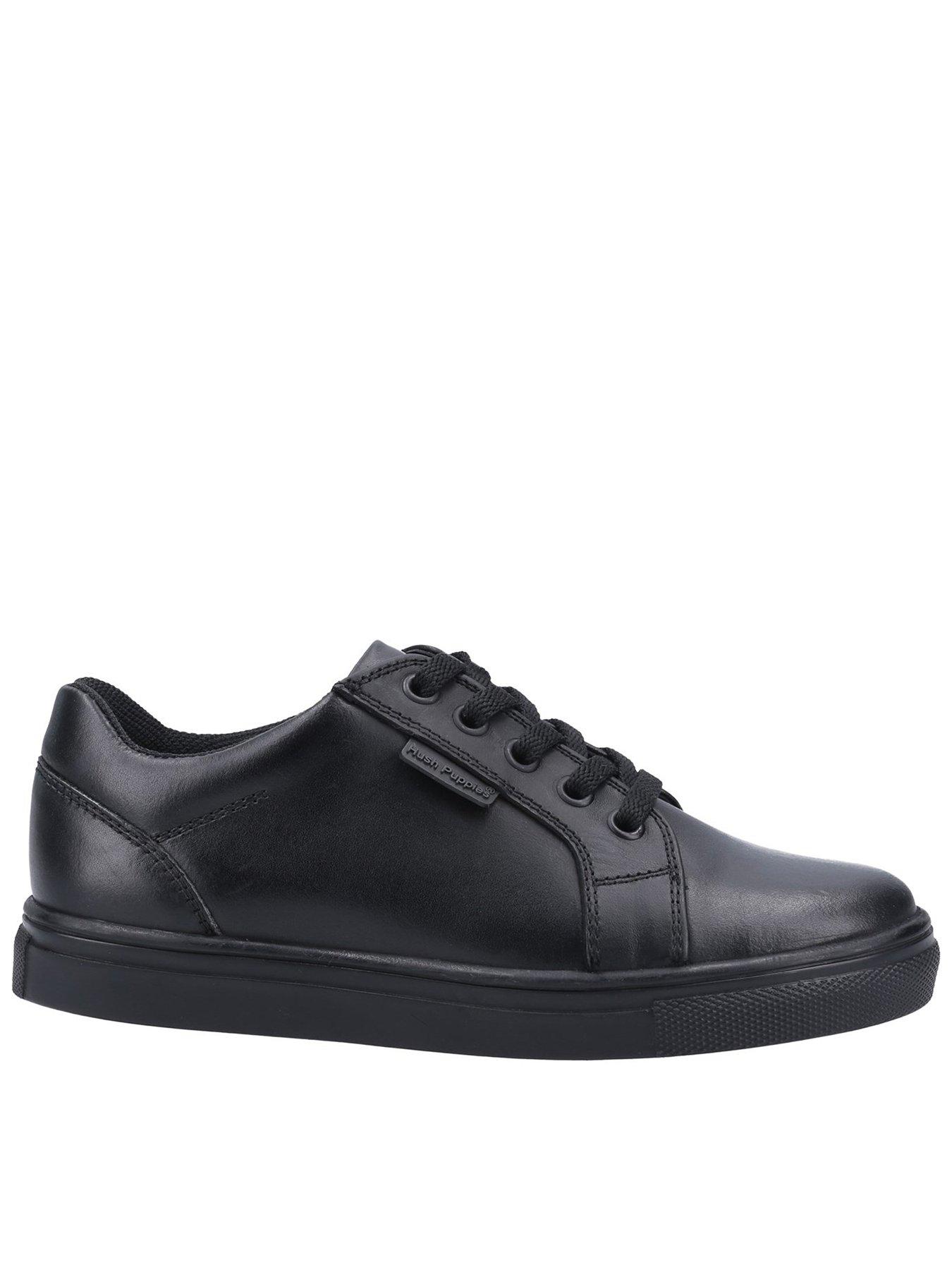 hush-puppies-sam-back-to-schoolnbsplace-trainers-blackback