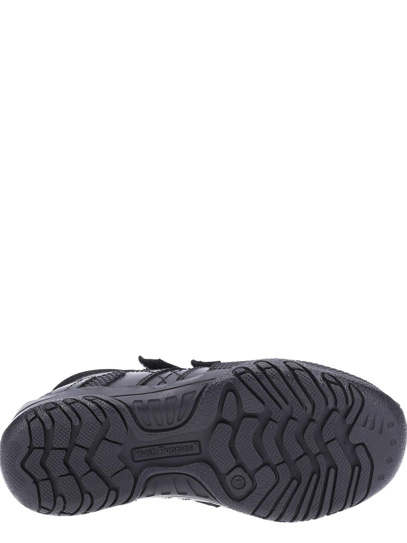 Image 4 of 4 of Hush Puppies Jezza Back To School&nbsp;Strap Boot - Black