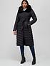 v-by-very-faux-fur-trim-hooded-padded-coat-blackfront