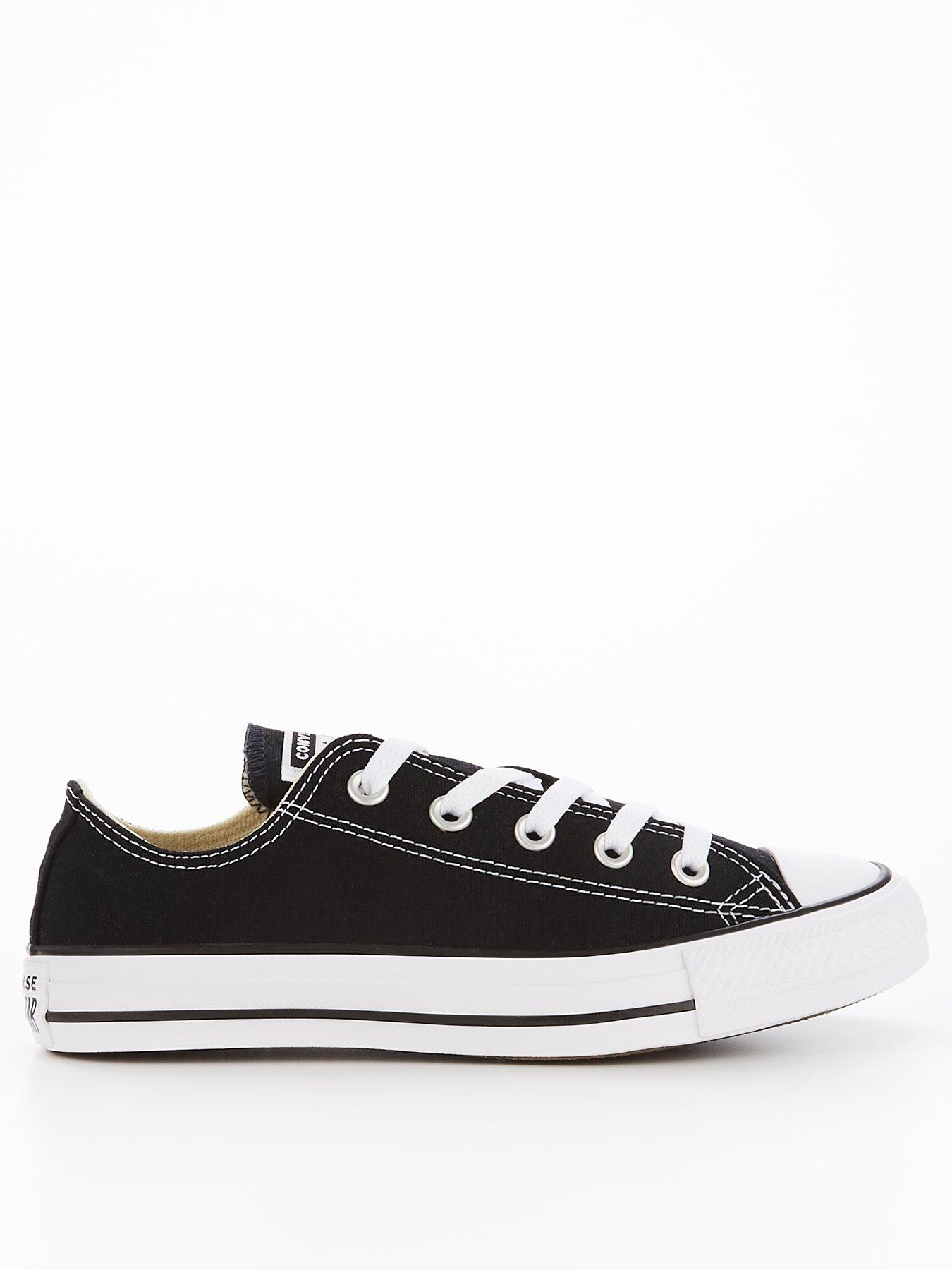 undefined Wide Fit Ox Trainers - Black