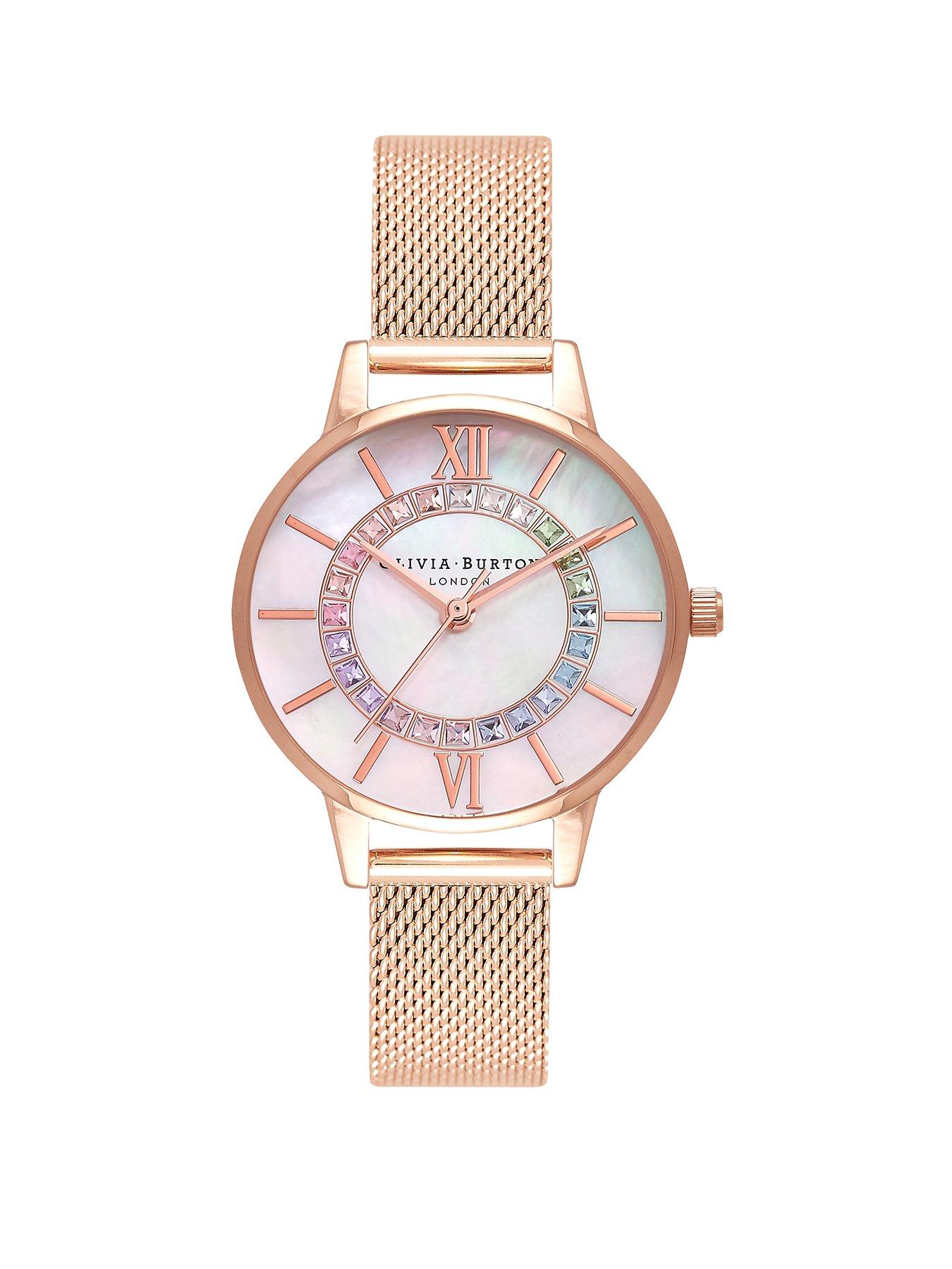 Olivia burton hotsell mesh watch strap