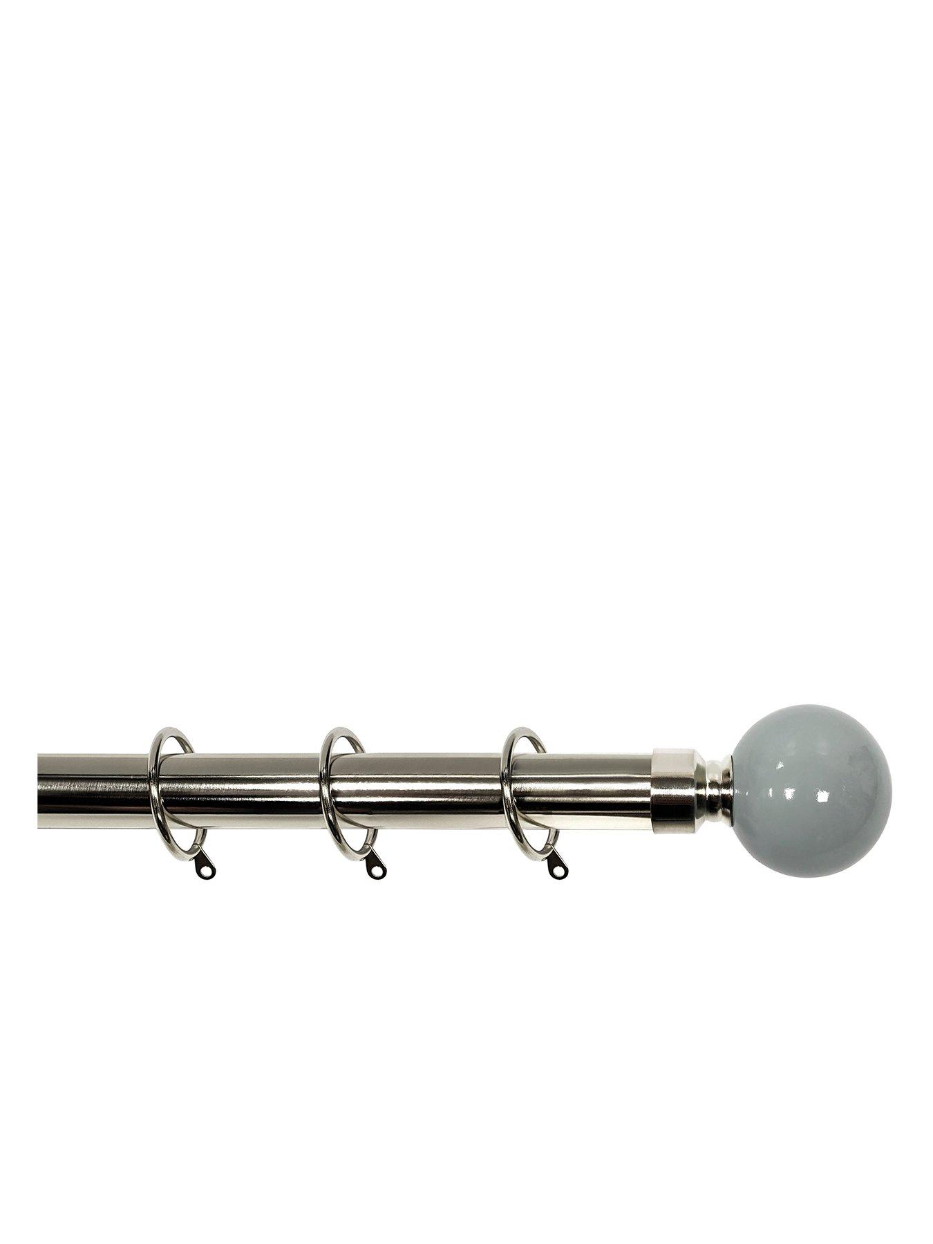 very-home-painted-ball-finial-25-28mm-extendable-curtain-pole-120-210cm