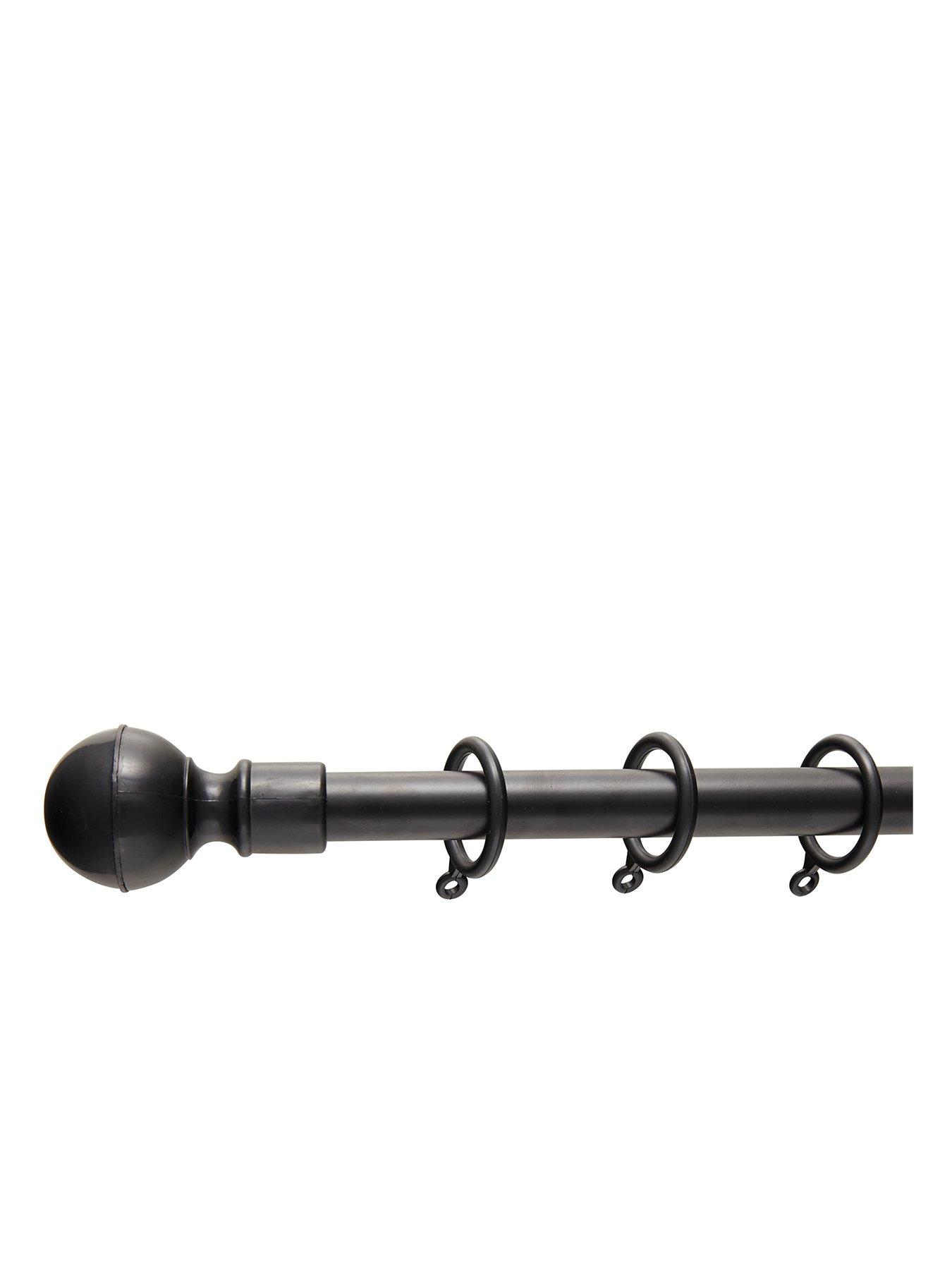 everyday-ball-finial-extendable-curtain-pole-ndash-black