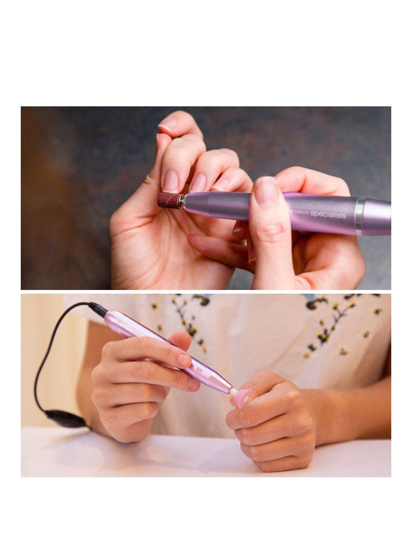 Electric nail clearance file