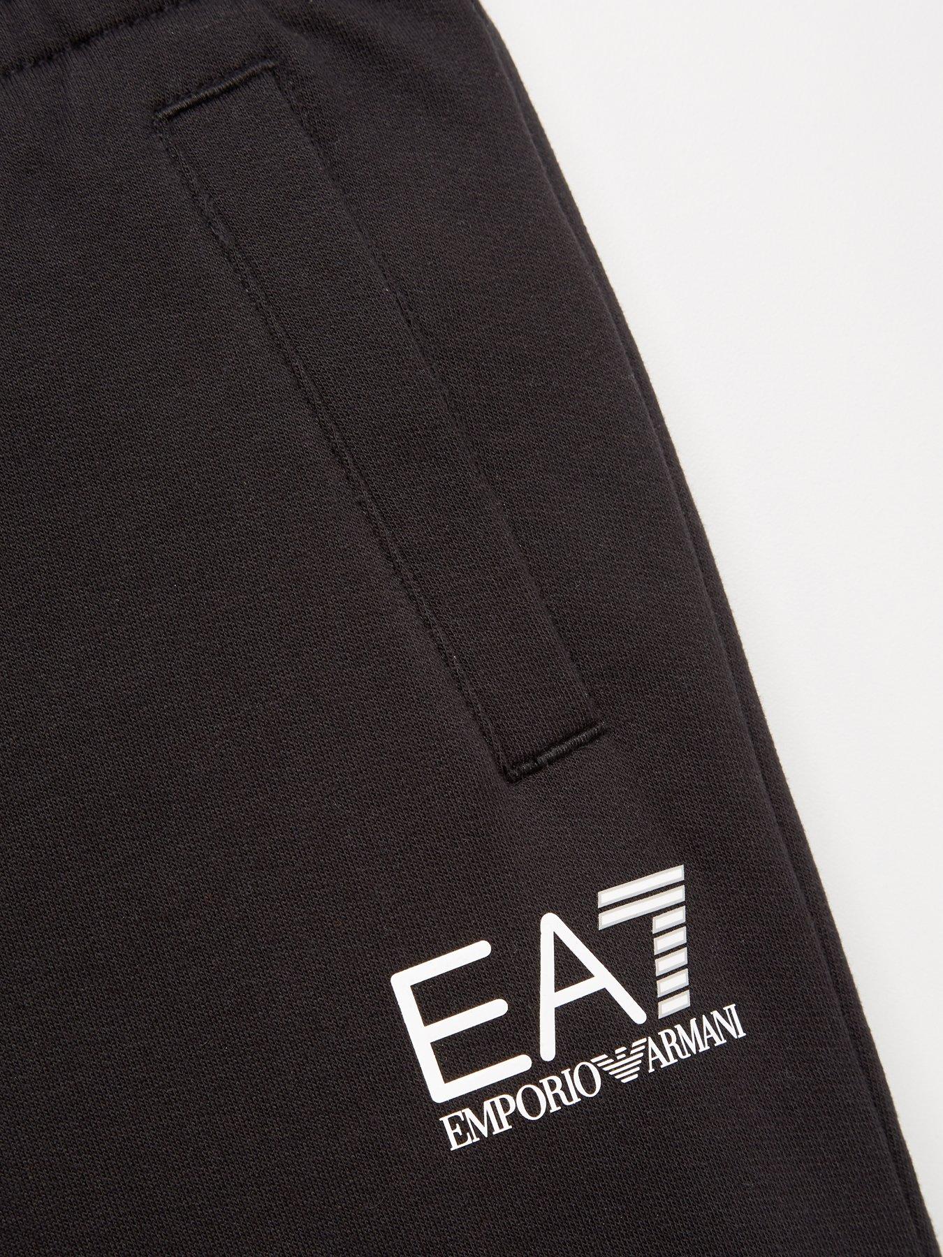 Image 3 of 3 of EA7 Emporio Armani Boys Core Id Jog Pants - Black